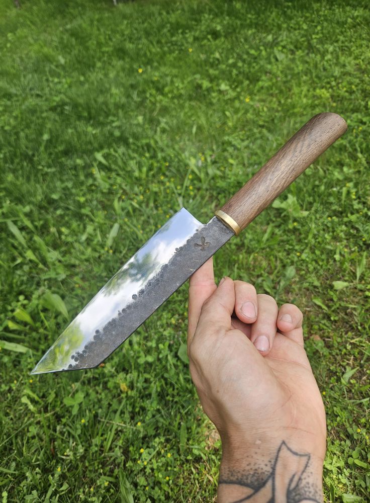 Japonski kuharski nož Bunka – izdelano po naročilu