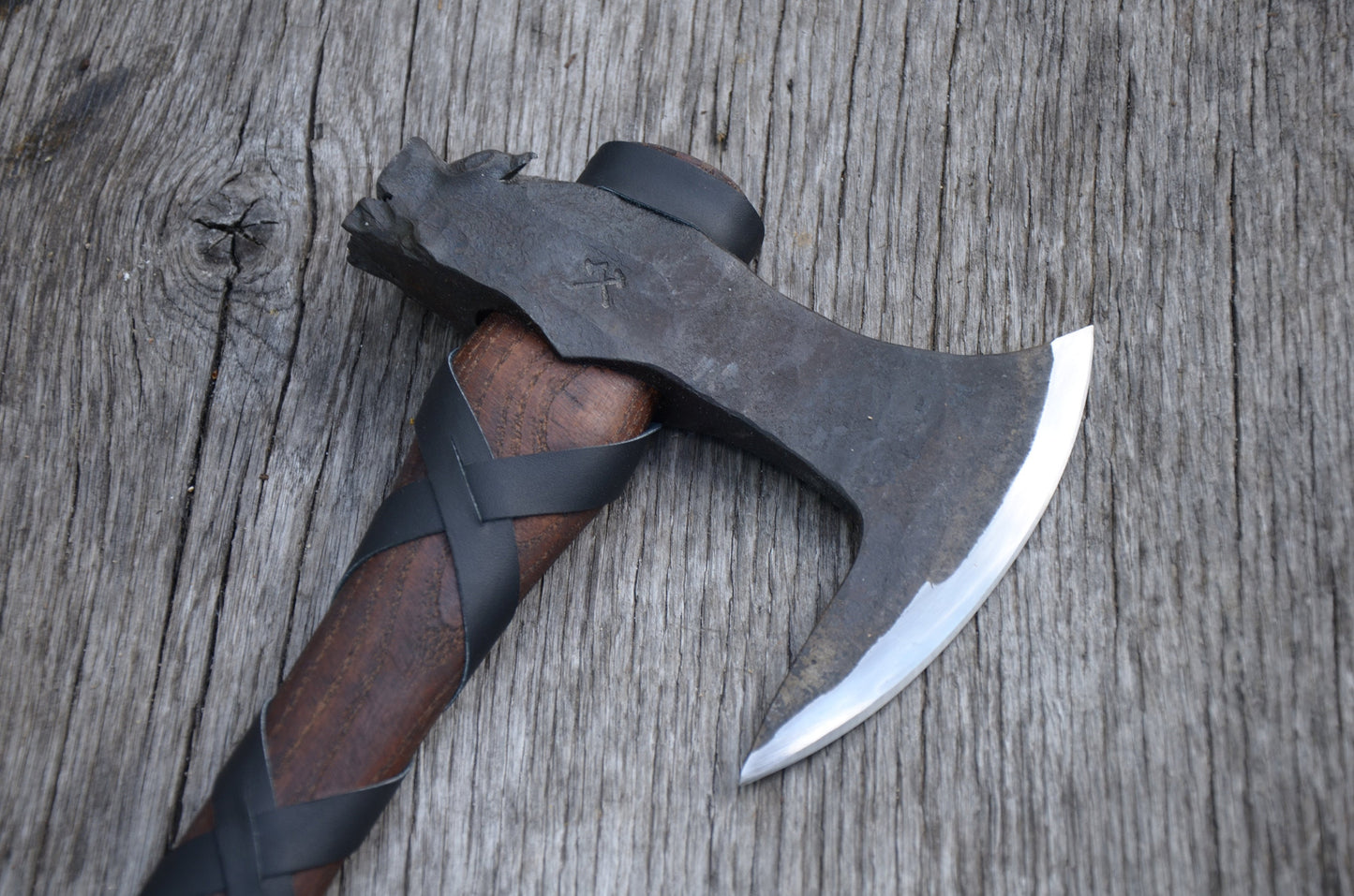 Dragon Axe Vikings Ragnar's Axe Replica Norse Dragon Head Poll Axe