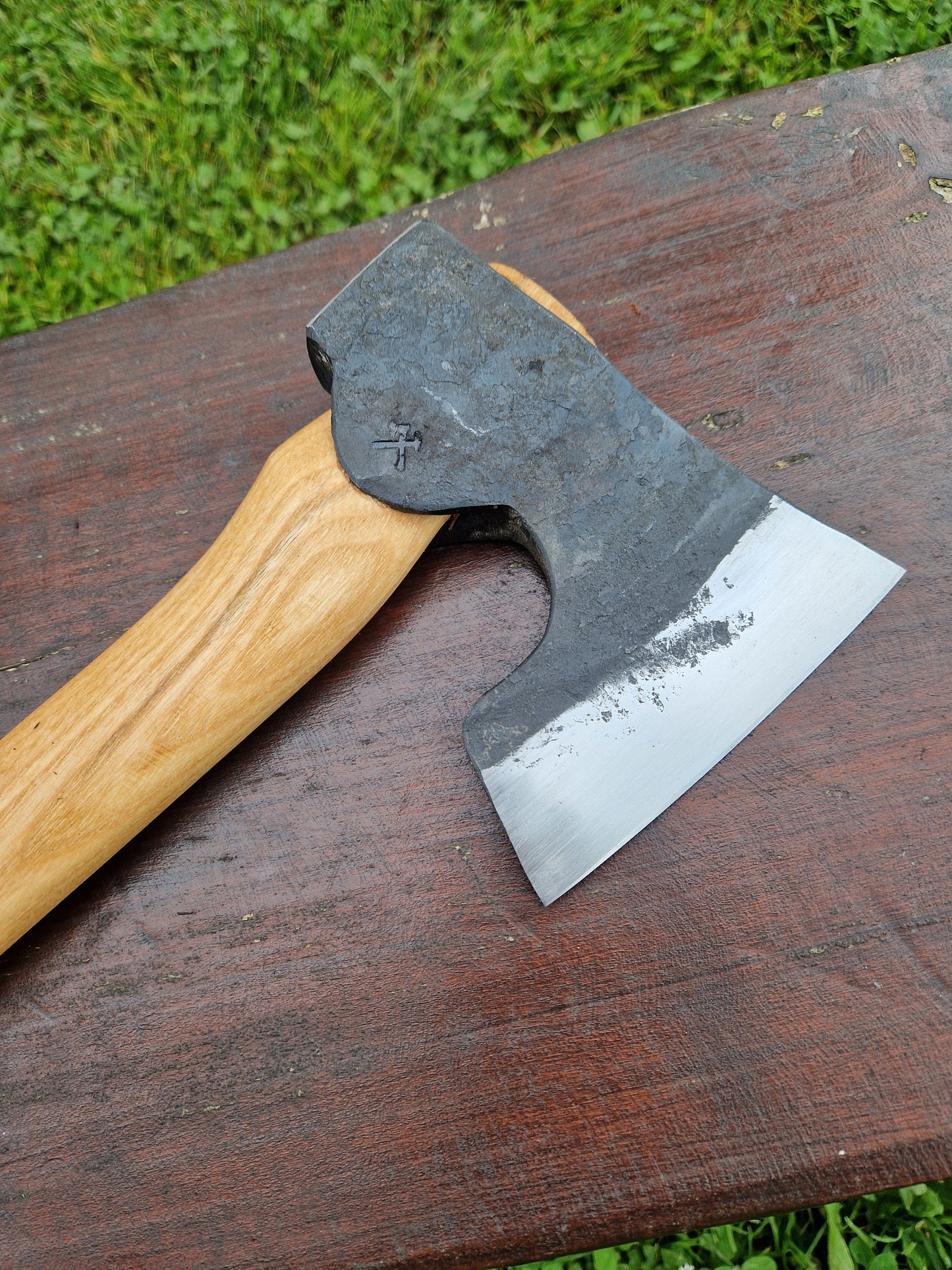 Hand forged Camping axe, Viking axe, Bushcraft axe, Outdoors axe, Camping, Black Hawk, Tomahawk, Carpenters Axe