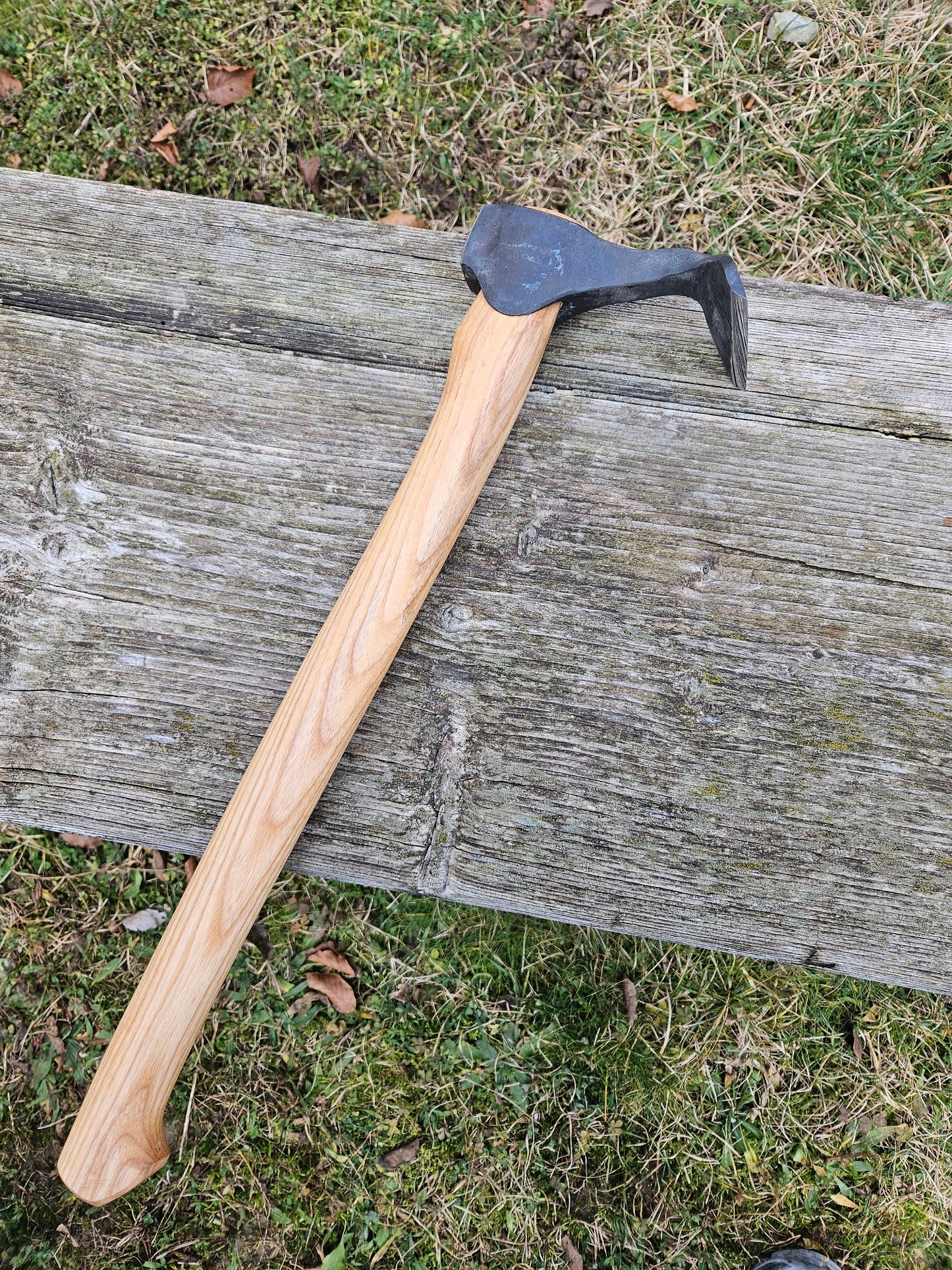 Flat Adze Planishing Adze 100mm Cabin Build Adze Gouging Round Adze