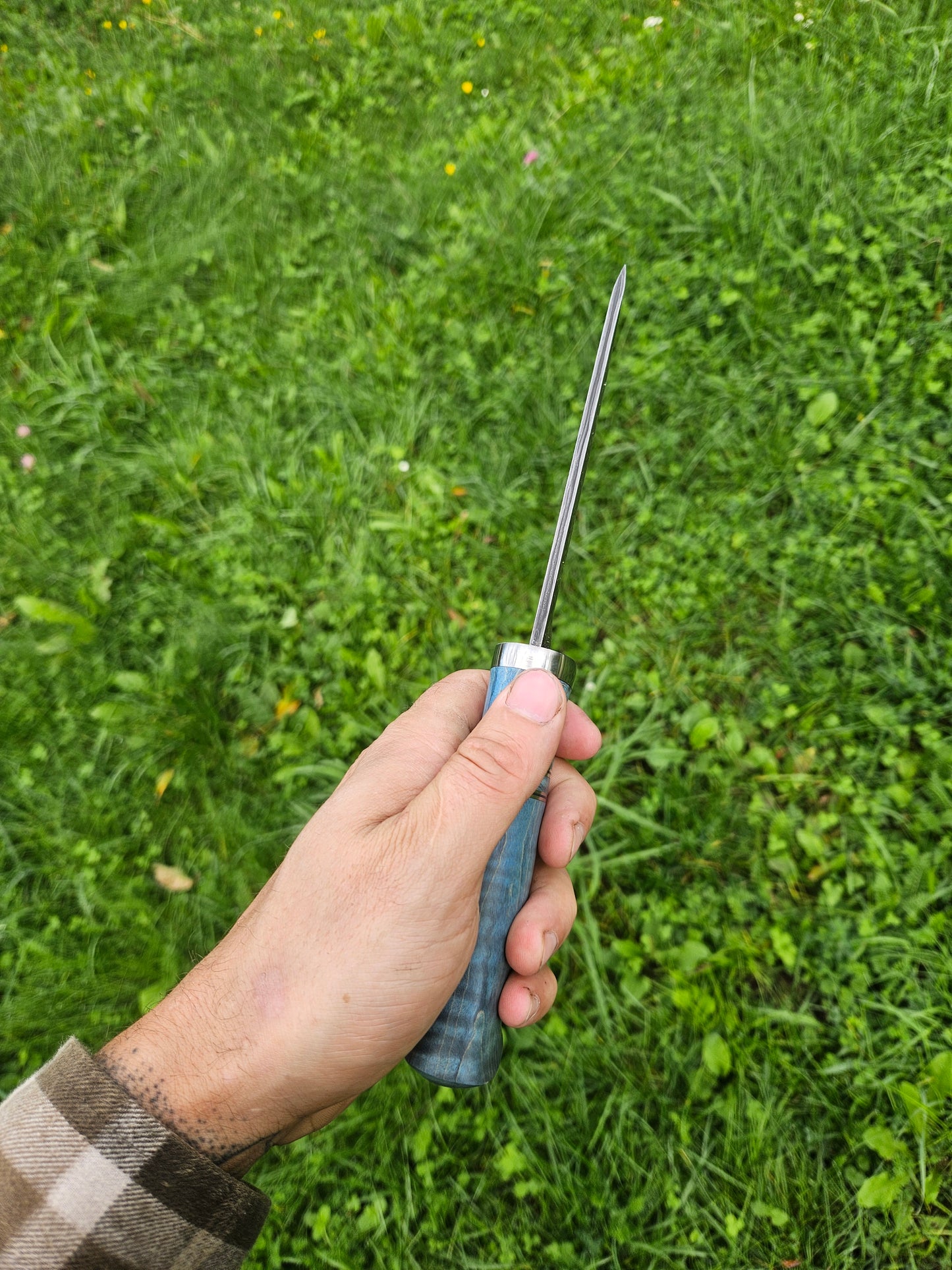 Damascus Hunter – San-Mai Hunting Knife