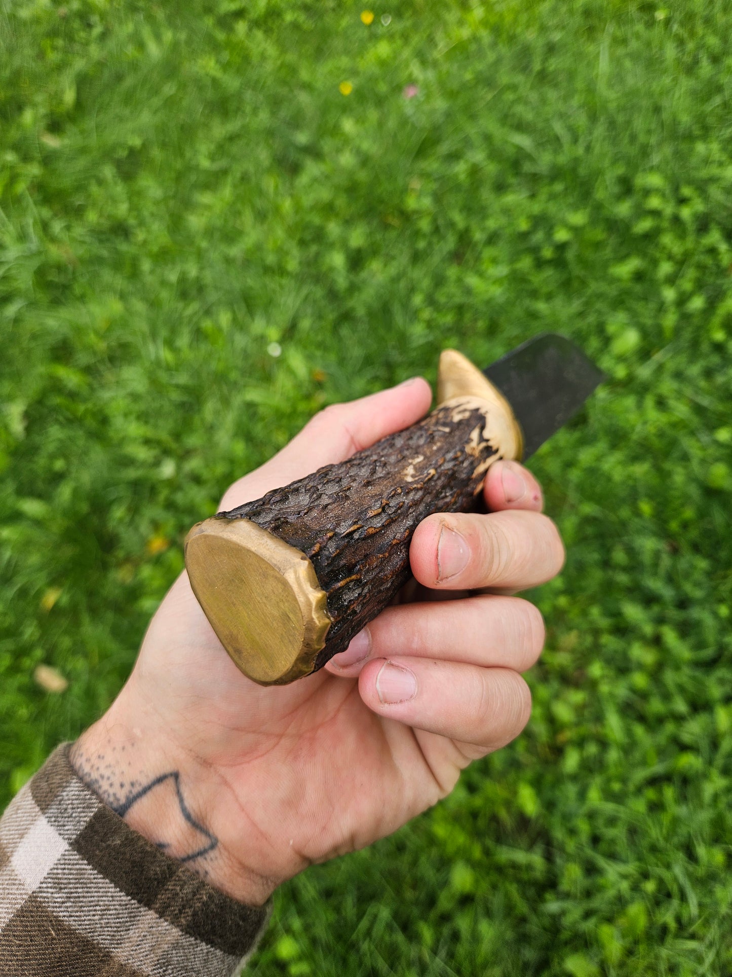 Hunting Knife – Damascus San-Mai