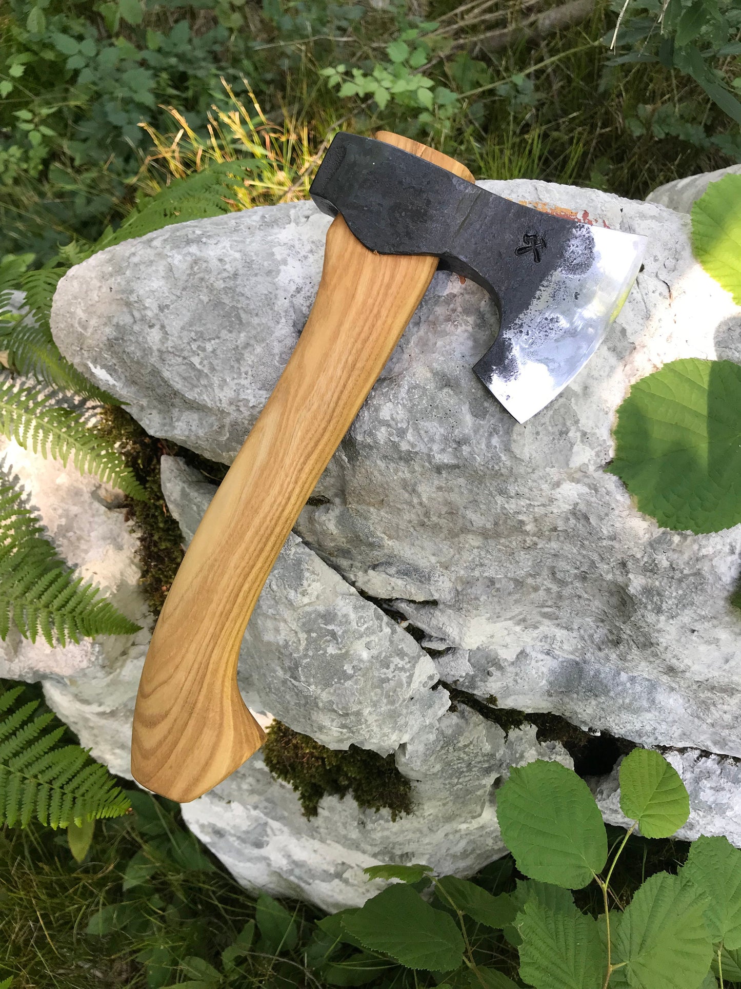 Hand forged Camping axe, Viking axe, Bushcraft axe, Outdoors axe, Camping, Black Hawk, Tomahawk, Carpenters Axe