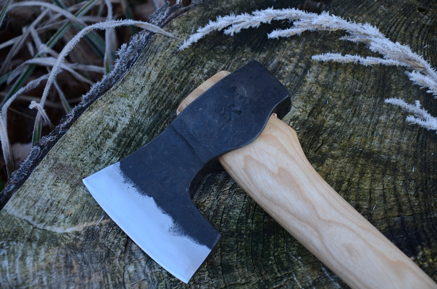 Hand forged Camping axe, Viking axe, Bushcraft axe, Outdoors axe, Camping, Black Hawk, Tomahawk, Carpenters Axe