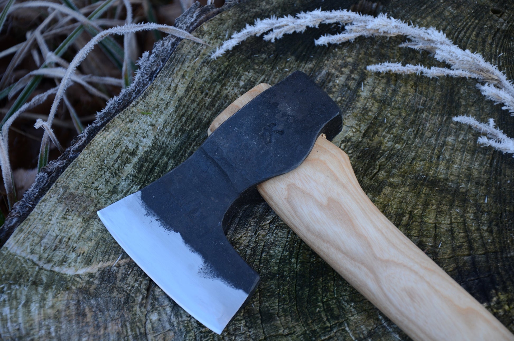 Hand forged Camping axe, Viking axe, Bushcraft axe, Outdoors axe, Camping, Black Hawk, Tomahawk, Carpenters Axe