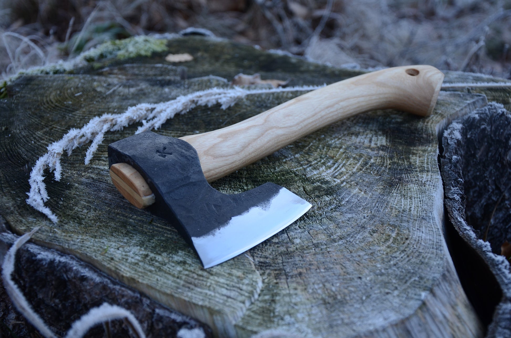 Hand forged Camping axe, Viking axe, Bushcraft axe, Outdoors axe, Camping, Black Hawk, Tomahawk, Carpenters Axe