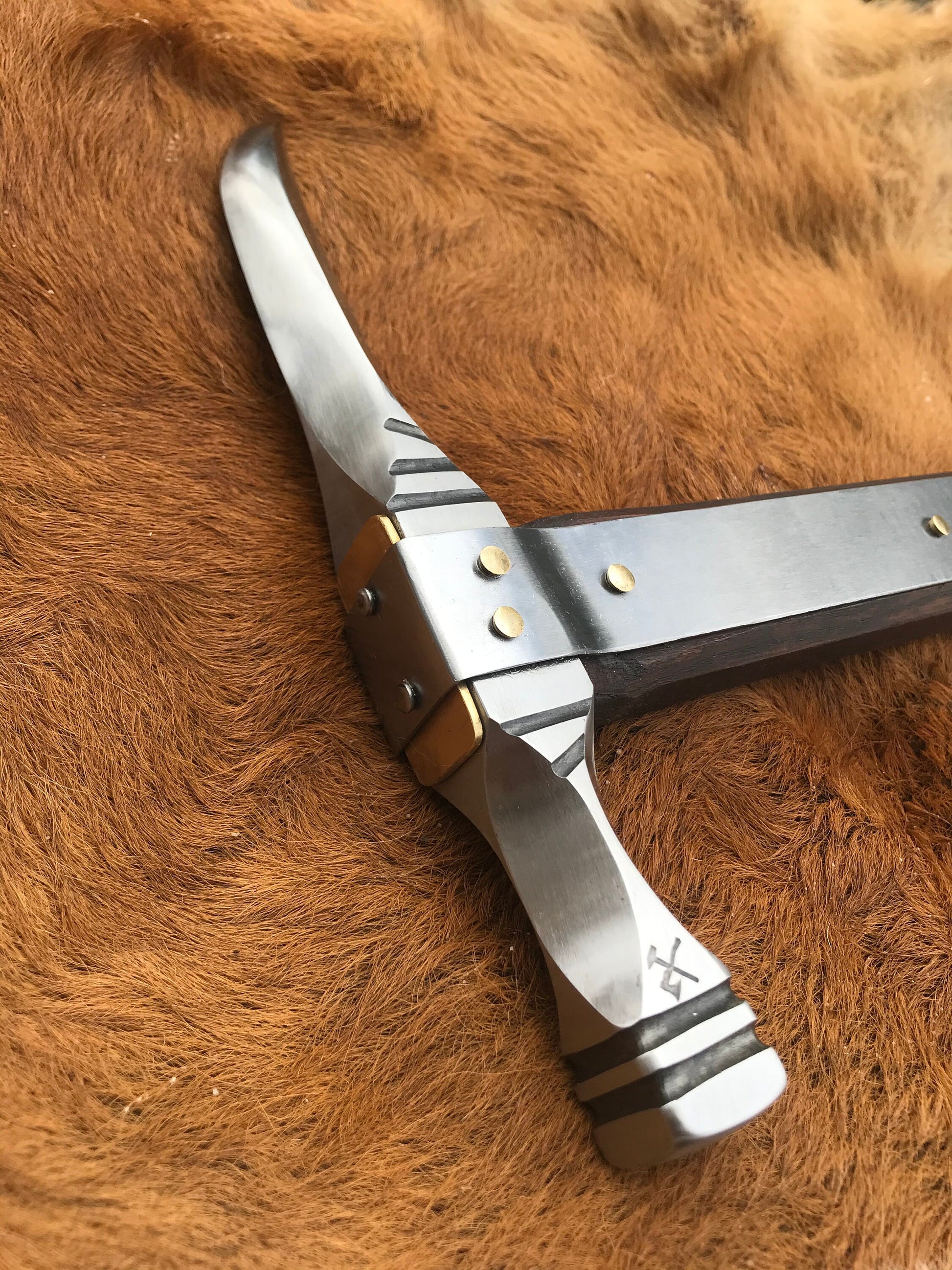 English Warhammer Battle Weapon History Replica Spiked Hammer Armour Piercing Reenactment Hammer