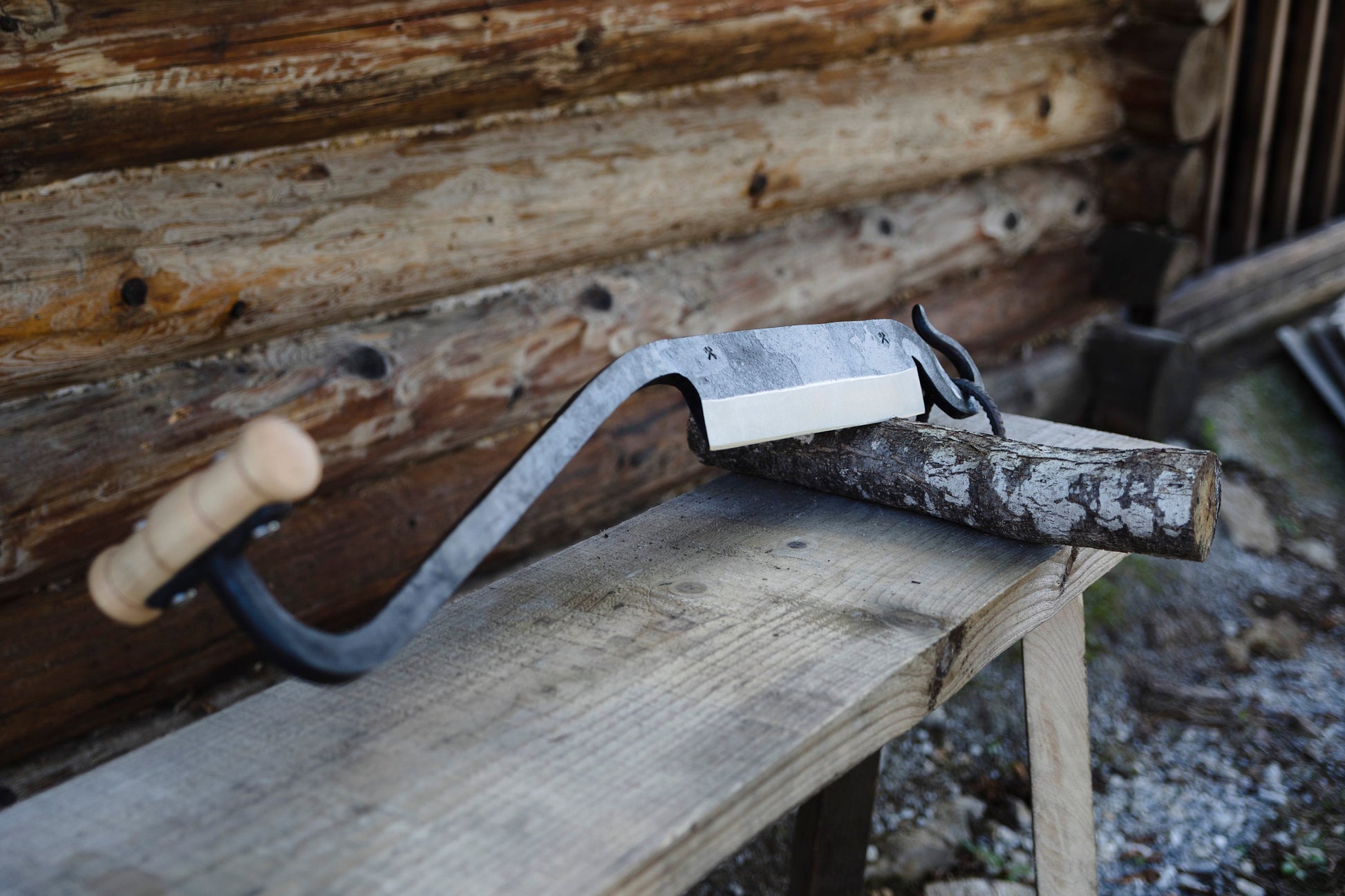 Stock Knife Cloggers Knife Clogmakers Knife Green Woodworking Sloyd Wood Carving Spoon Carving Knife