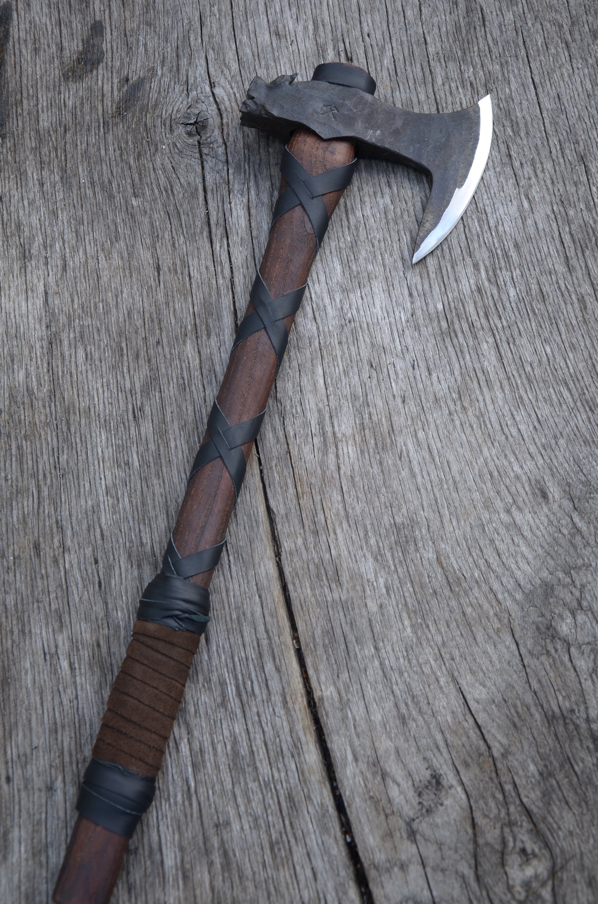Dragon Axe Vikings Ragnar's Axe Replica Norse Dragon Head Poll Axe