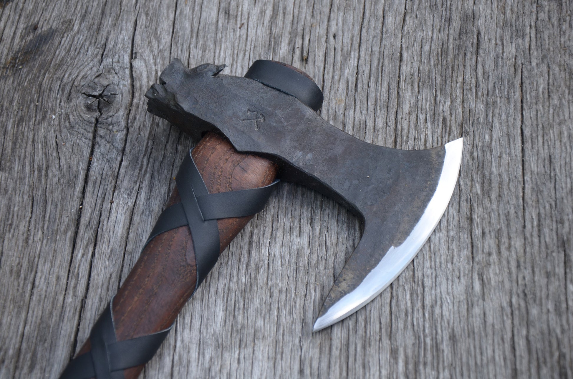 Dragon Axe Vikings Ragnar's Axe Replica Norse Dragon Head Poll Axe