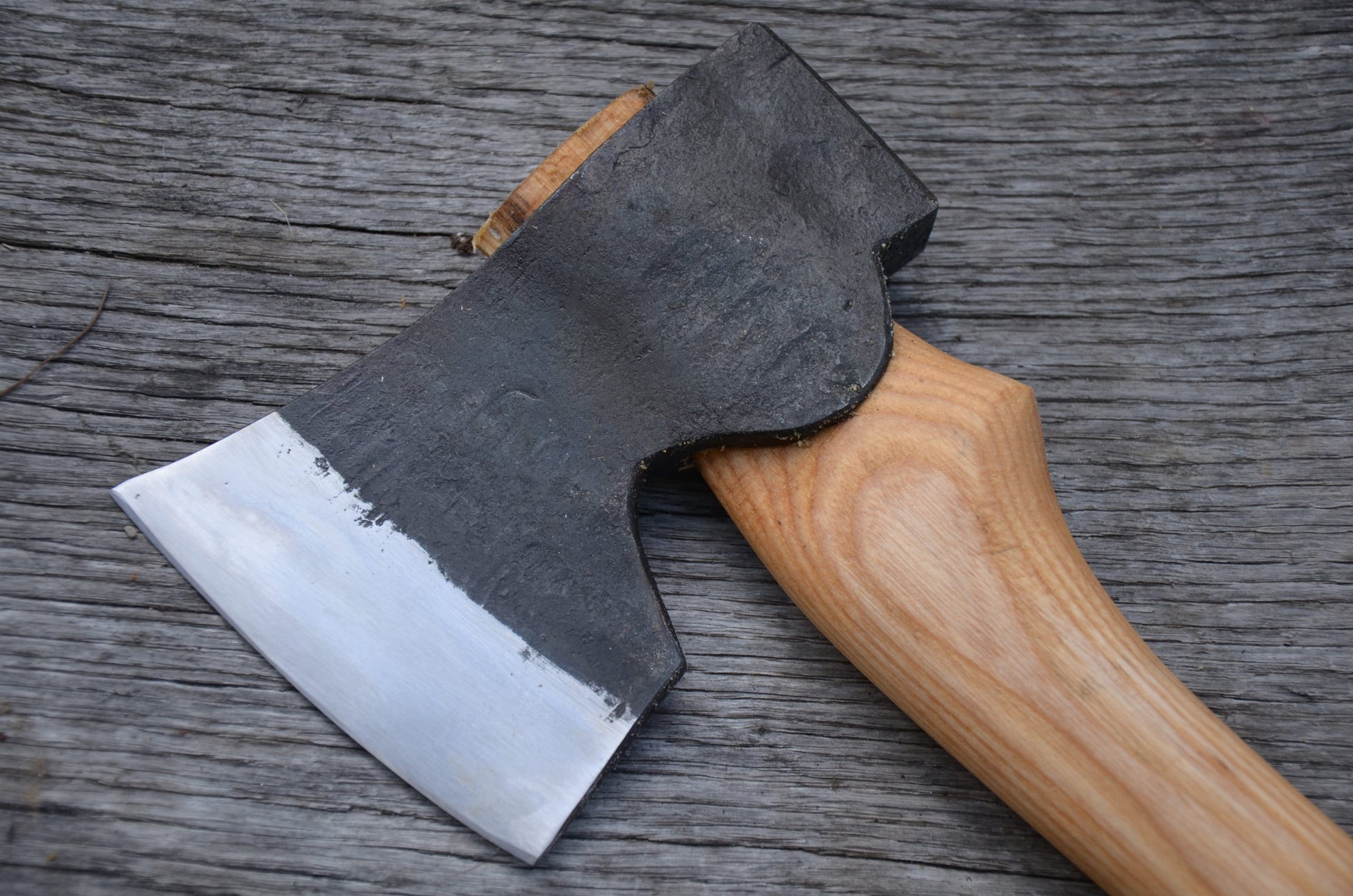 Hand Forged Camping Axe 16'' - 40cm Bushcraft Axe Hunting Axe Hunters Outdoors Survival Hatchet 16''