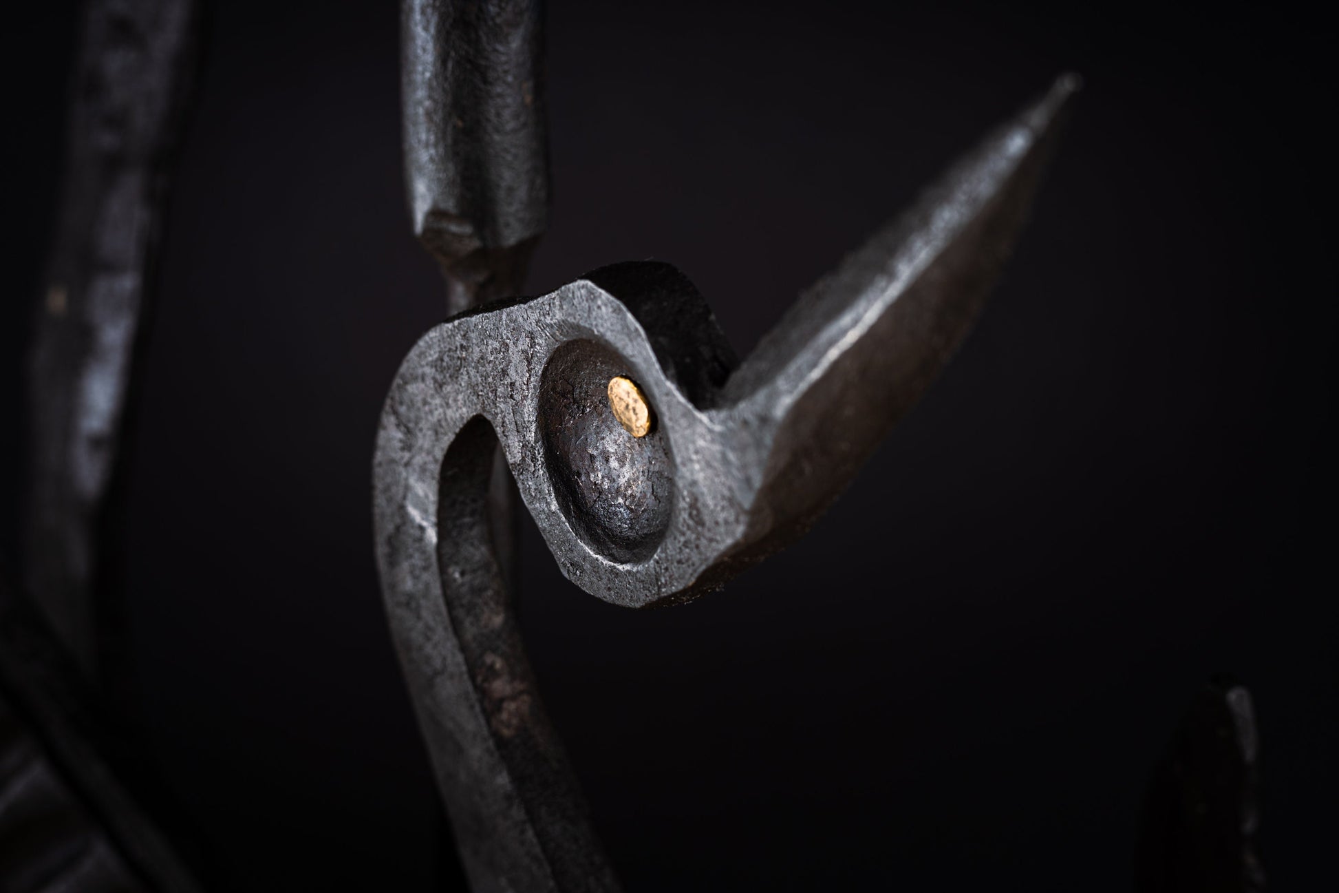 Hand Forged Art Statue Crane Bird Decor Sculpture Stork