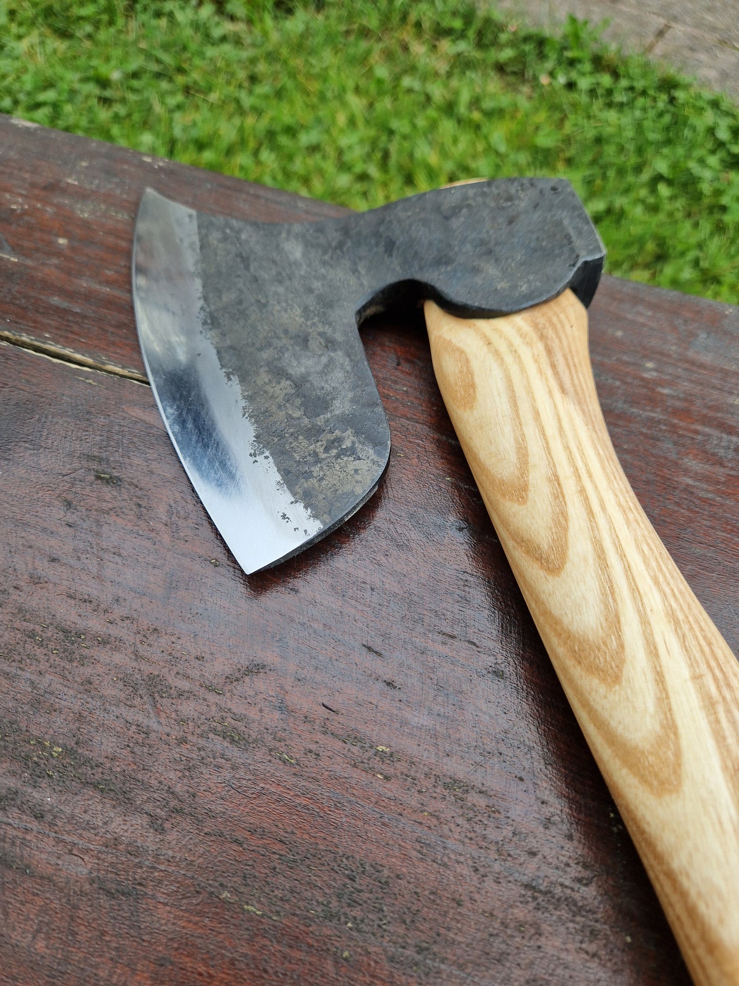 Hand Forged Carving Axe - Right handed / Left handed Sloyd Axe Spooncarving Axe Carpenter's axe
