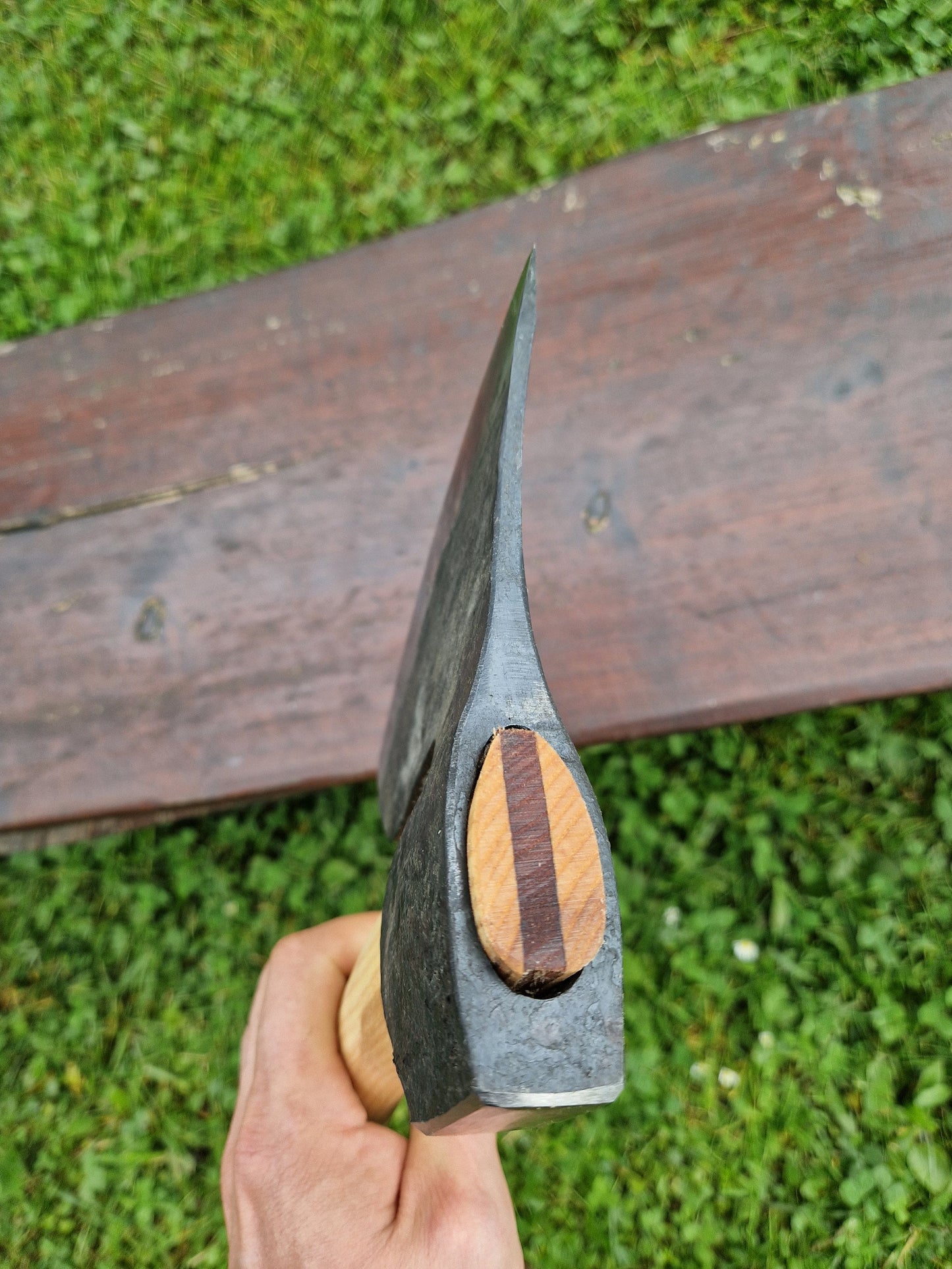 Hand Forged Carving Axe - Right handed / Left handed Sloyd Axe Spooncarving Axe Carpenter's axe
