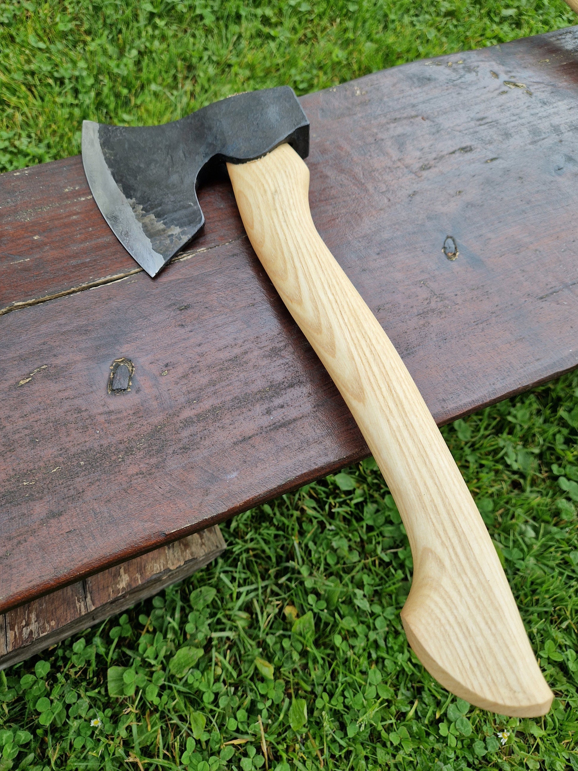 Hand Forged Carving Axe Sloyd Axe Spooncarving Axe Hewing Woodworking Timber Framing Gift for Him