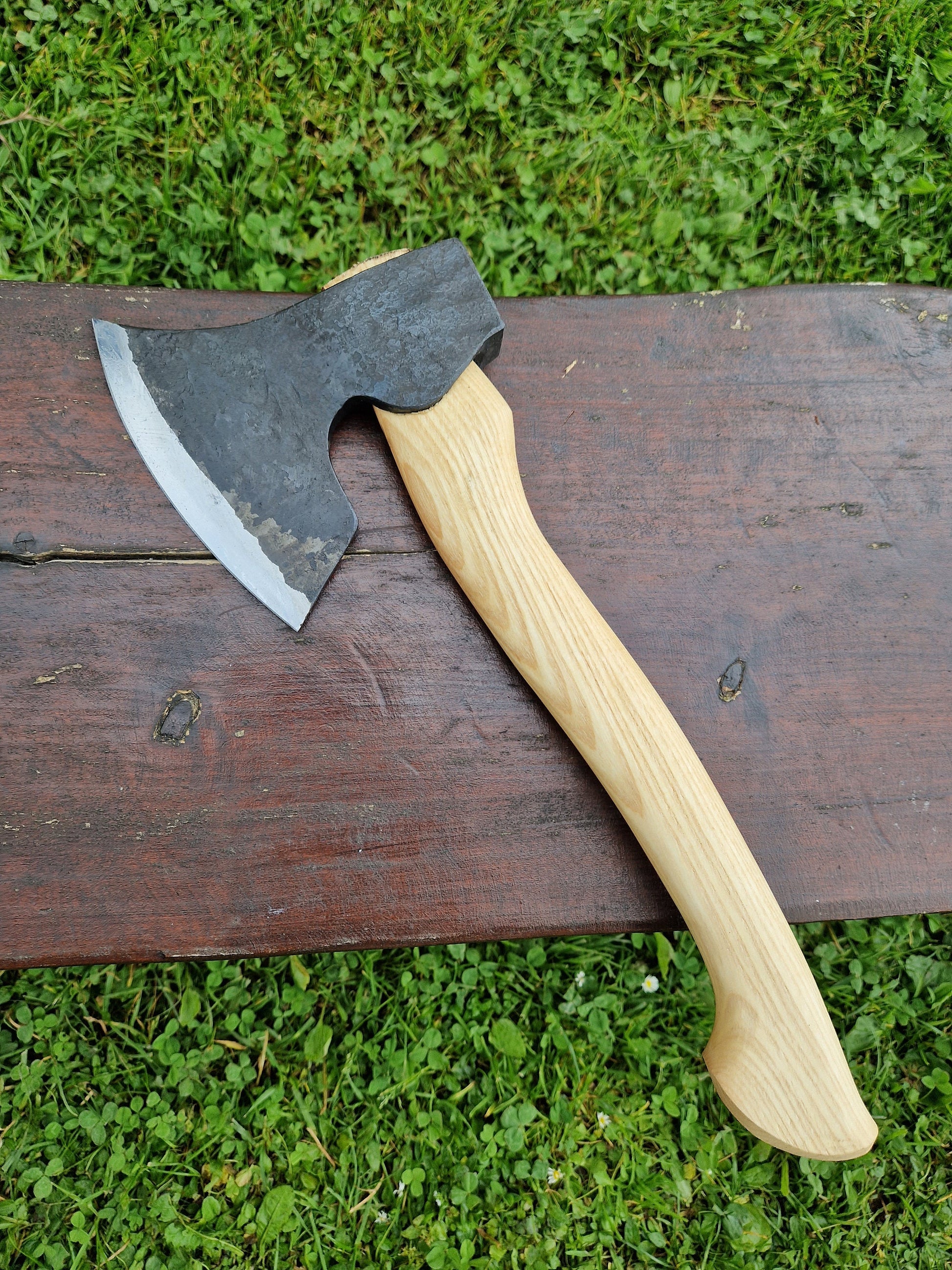 Hand Forged Carving Axe Sloyd Axe Spooncarving Axe Hewing Woodworking Timber Framing Gift for Him