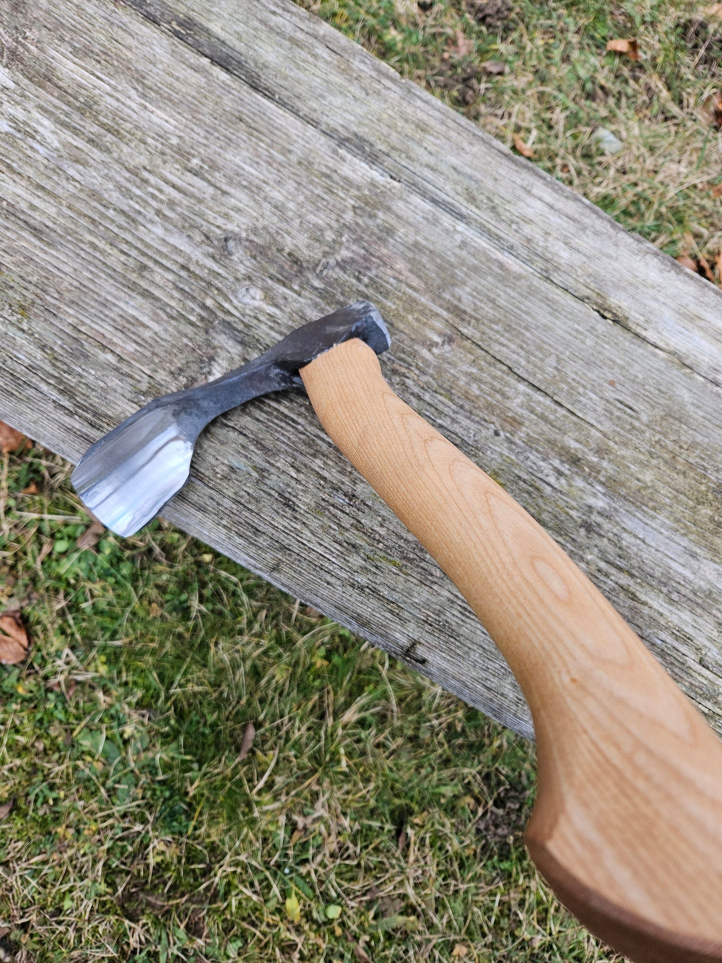 Classic Round Adze Deep Reach Adze Gouge 50mm / 2'' Bowl Adze Spoon Carving Log Cabin Adze