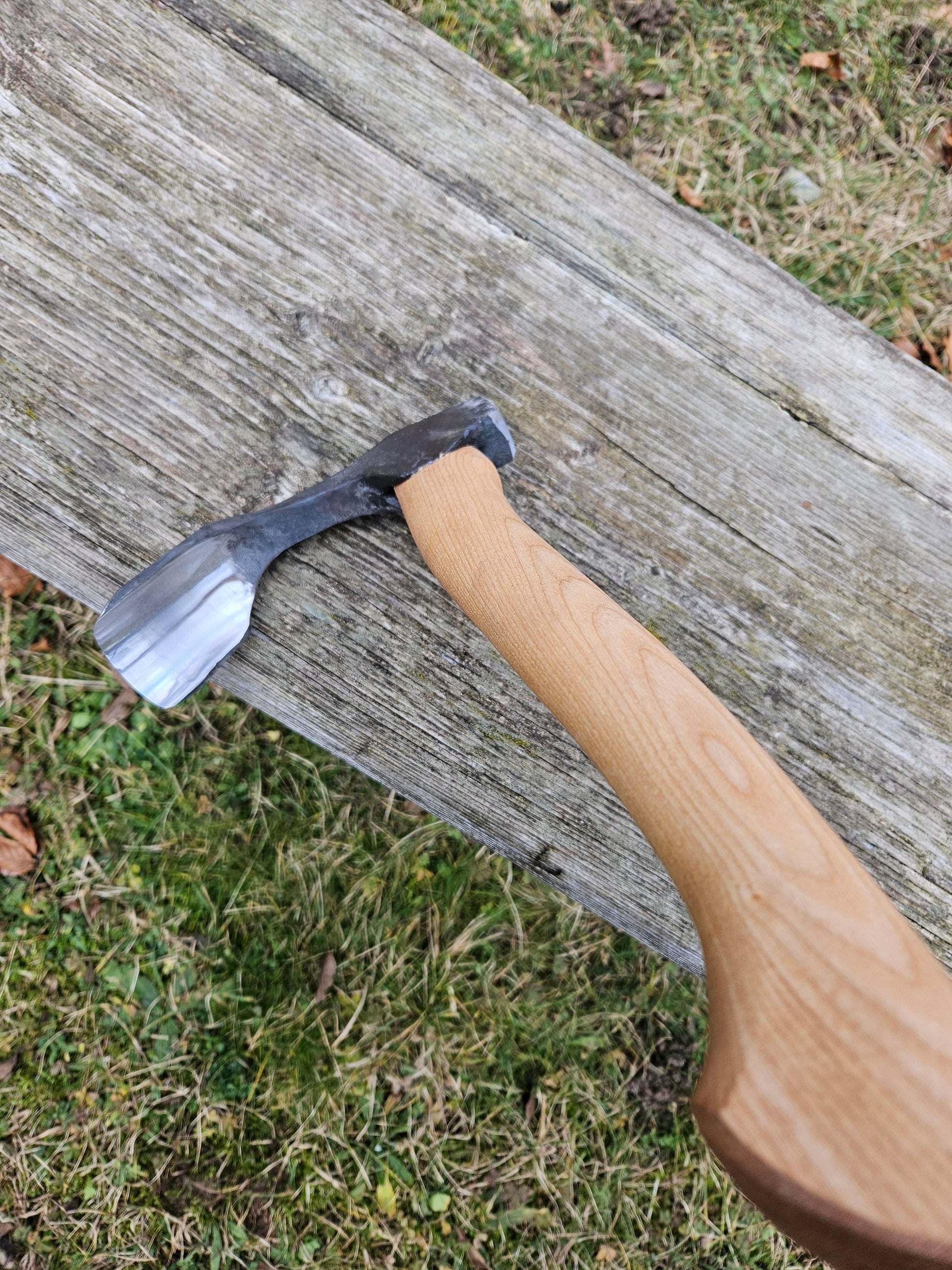 Classic Round Adze Deep Reach Adze Gouge 50mm / 2'' Bowl Adze Spoon Carving Log Cabin Adze