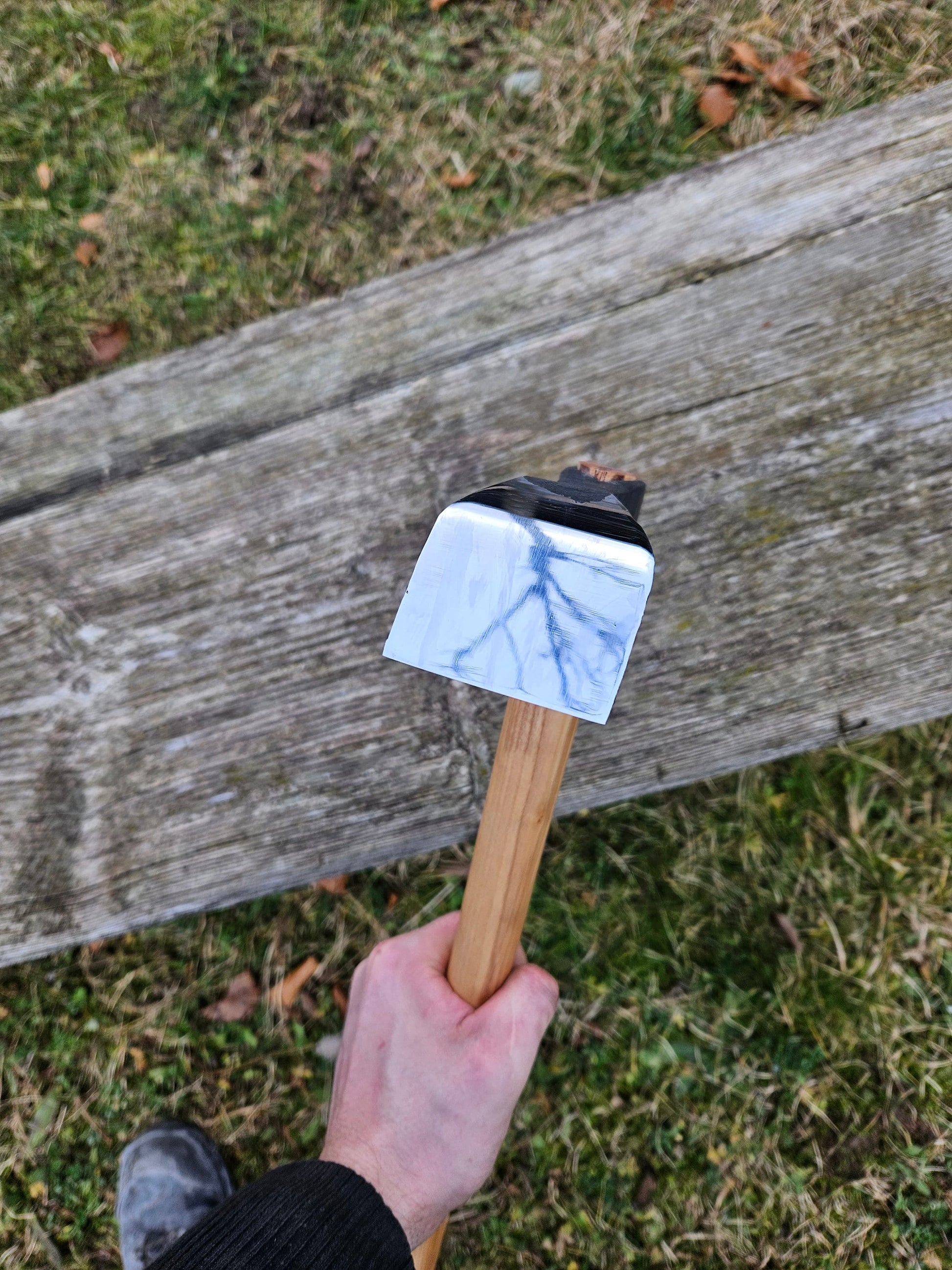 Flat Adze 50mm Planishing Adze Cabin Build Adze Round Adze Gouge Smoothing Adze