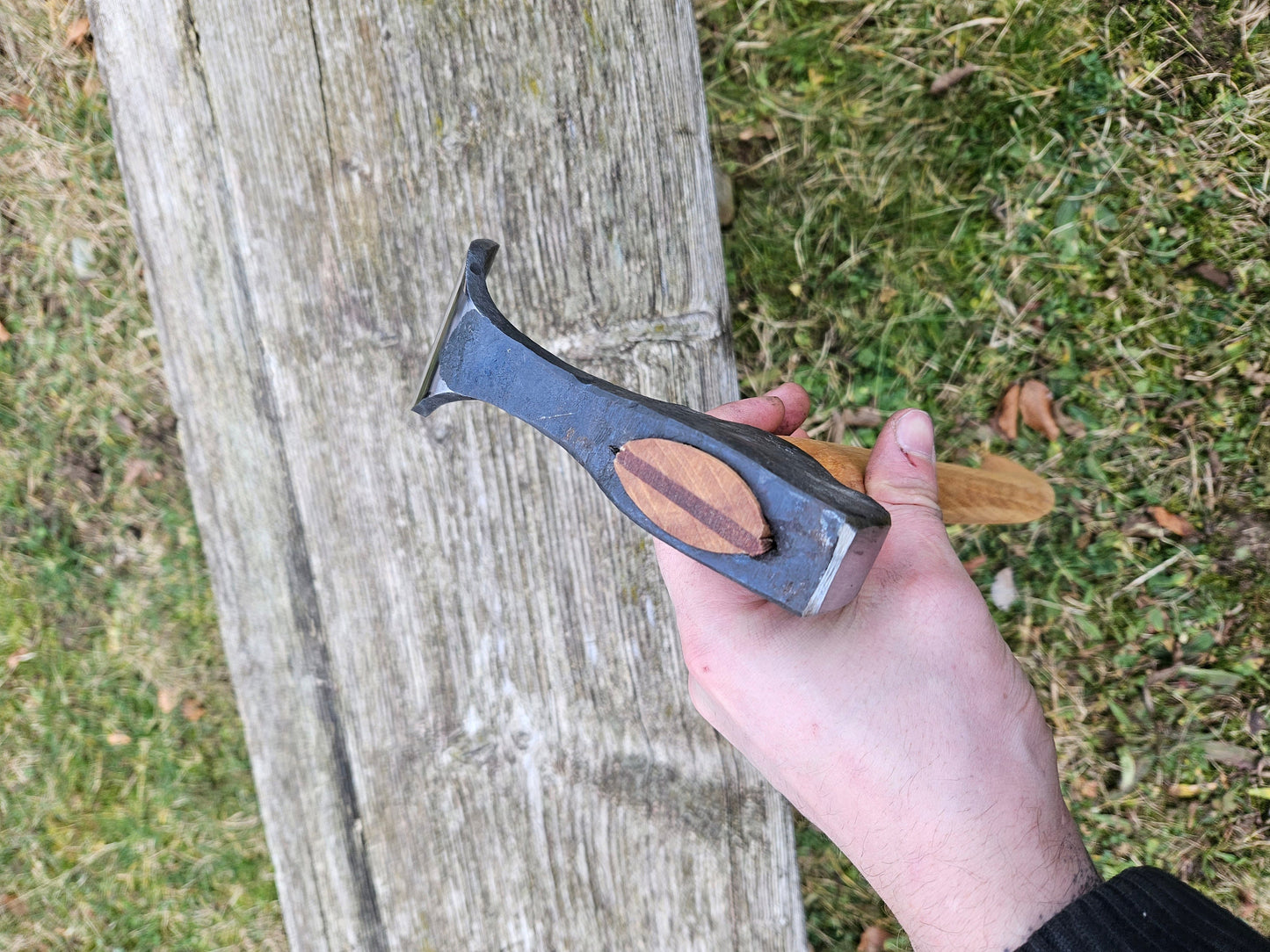 Flat Adze 50mm Planishing Adze Cabin Build Adze Round Adze Gouge Smoothing Adze