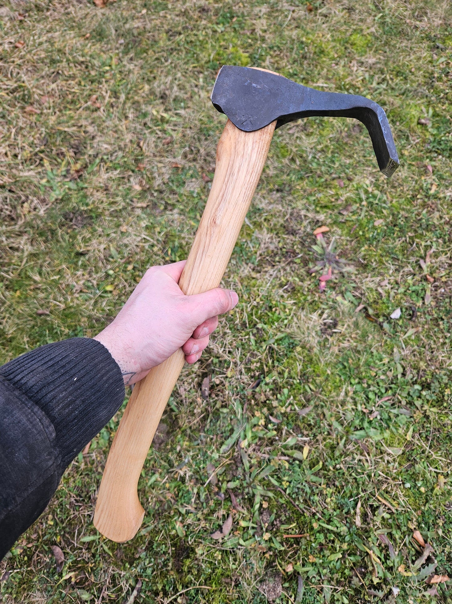 Flat Adze 50mm Planishing Adze Cabin Build Adze Round Adze Gouge Smoothing Adze