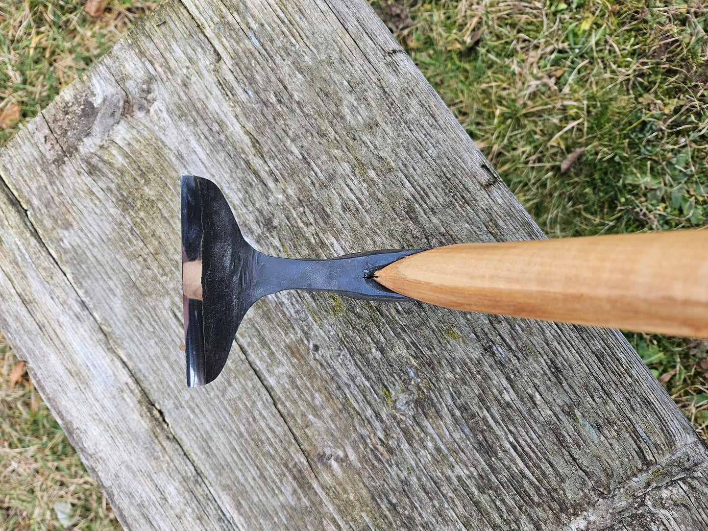 Flat Adze Planishing Adze 100mm Cabin Build Adze Gouging Round Adze