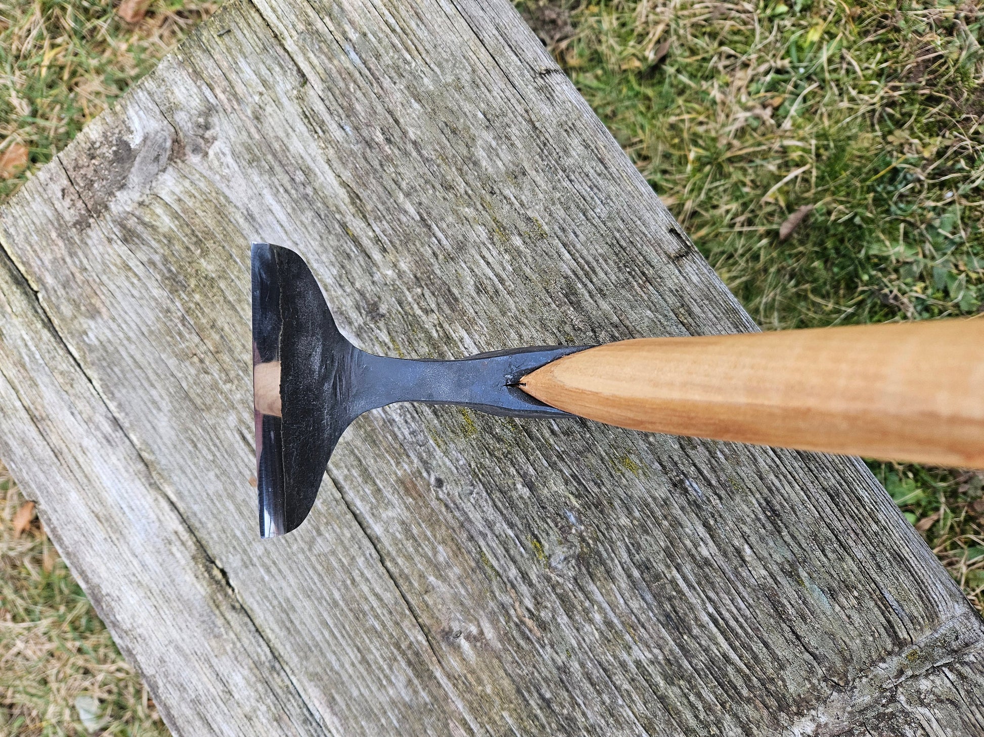 Flat Adze Planishing Adze 100mm Cabin Build Adze Gouging Round Adze