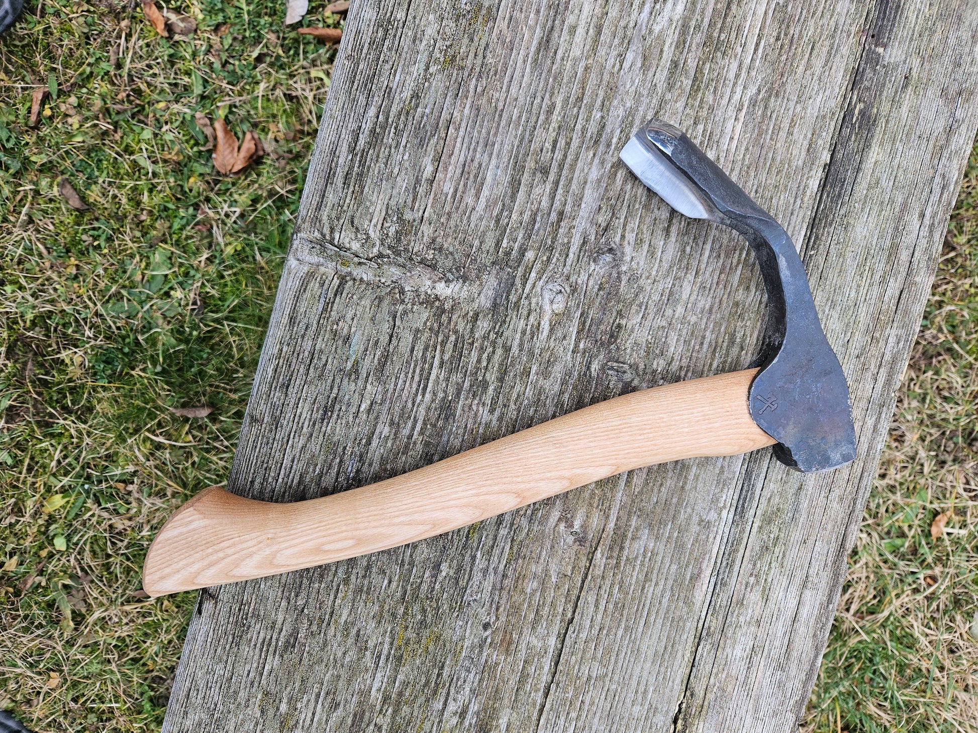 Classic Round Adze Deep Reach Adze Gouge 50mm / 2'' Bowl Adze Spoon Carving Log Cabin Adze