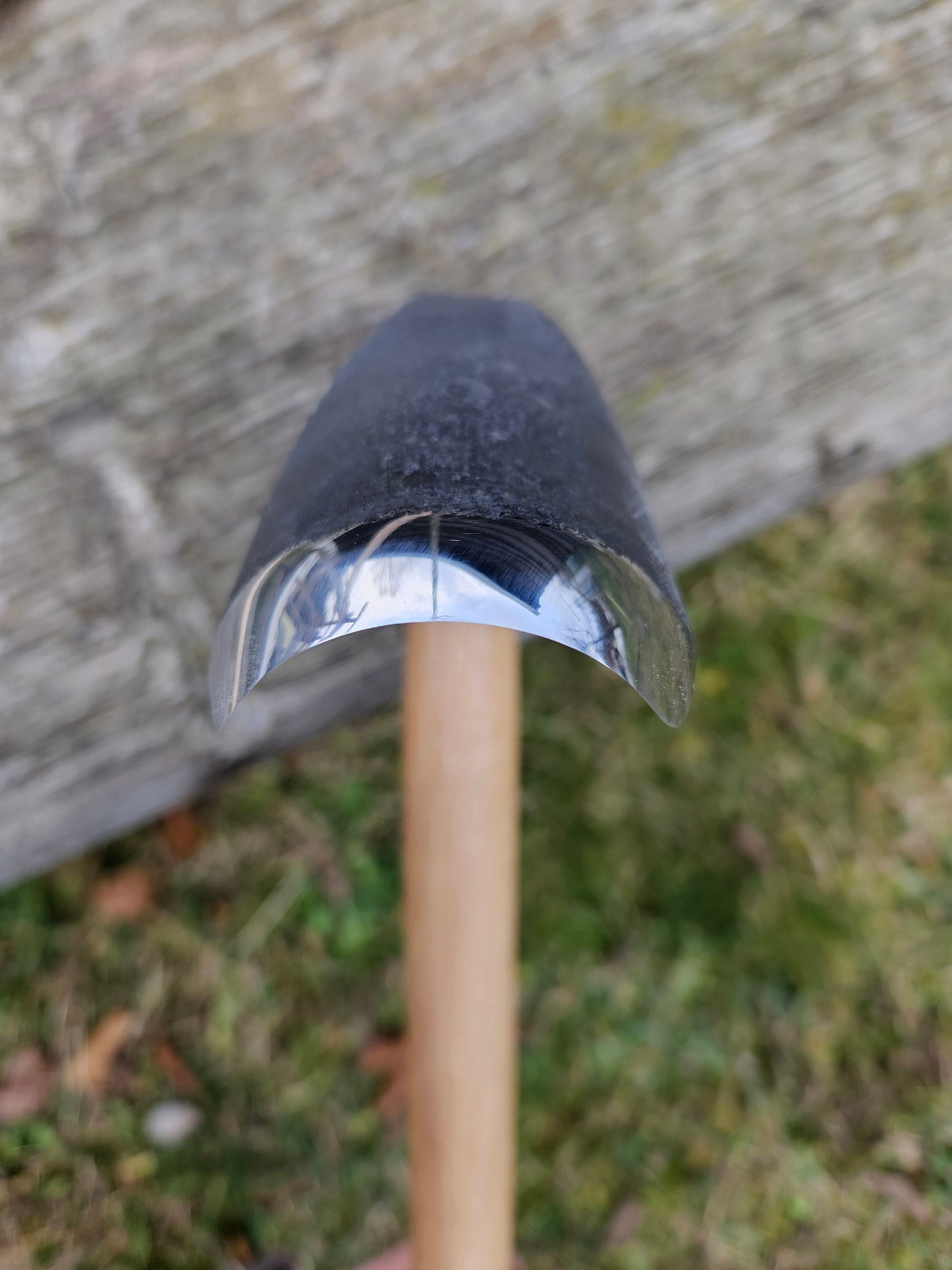 Classic Round Adze Deep Reach Adze Gouge 50mm / 2'' Bowl Adze Spoon Carving Log Cabin Adze