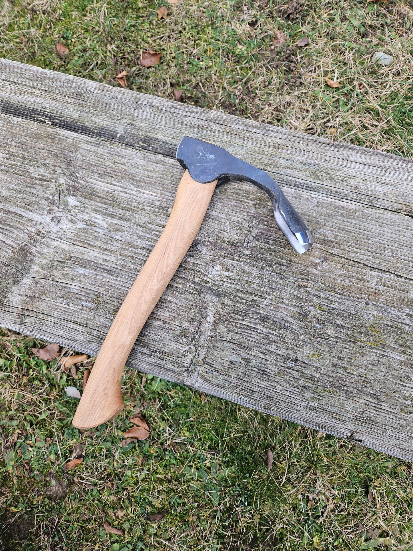 Classic Round Adze Deep Reach Adze Gouge 50mm / 2'' Bowl Adze Spoon Carving Log Cabin Adze