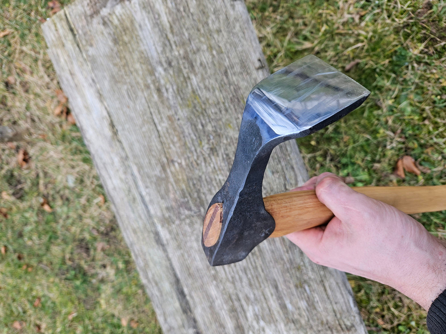 Flat Adze 50mm Planishing Adze Cabin Build Adze Round Adze Gouge Smoothing Adze