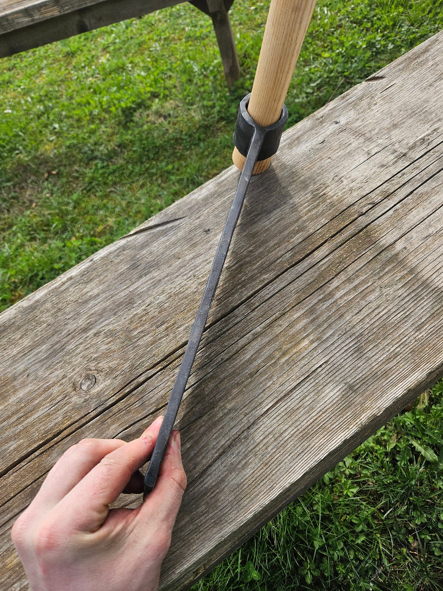 Splitting Froe - 10'', 12'', 14'' Hand Forged Splitting Shingles, Splitting Wood, Logs, Carpenters Froe, Sloyd, Green Woodworking, Carving