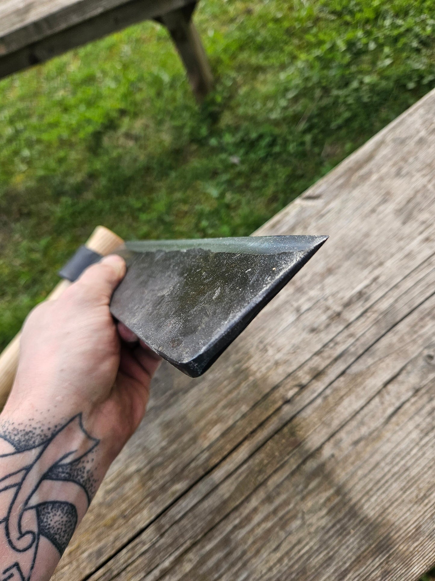 Splitting Froe - 10'', 12'', 14'' Hand Forged Splitting Shingles, Splitting Wood, Logs, Carpenters Froe, Sloyd, Green Woodworking, Carving