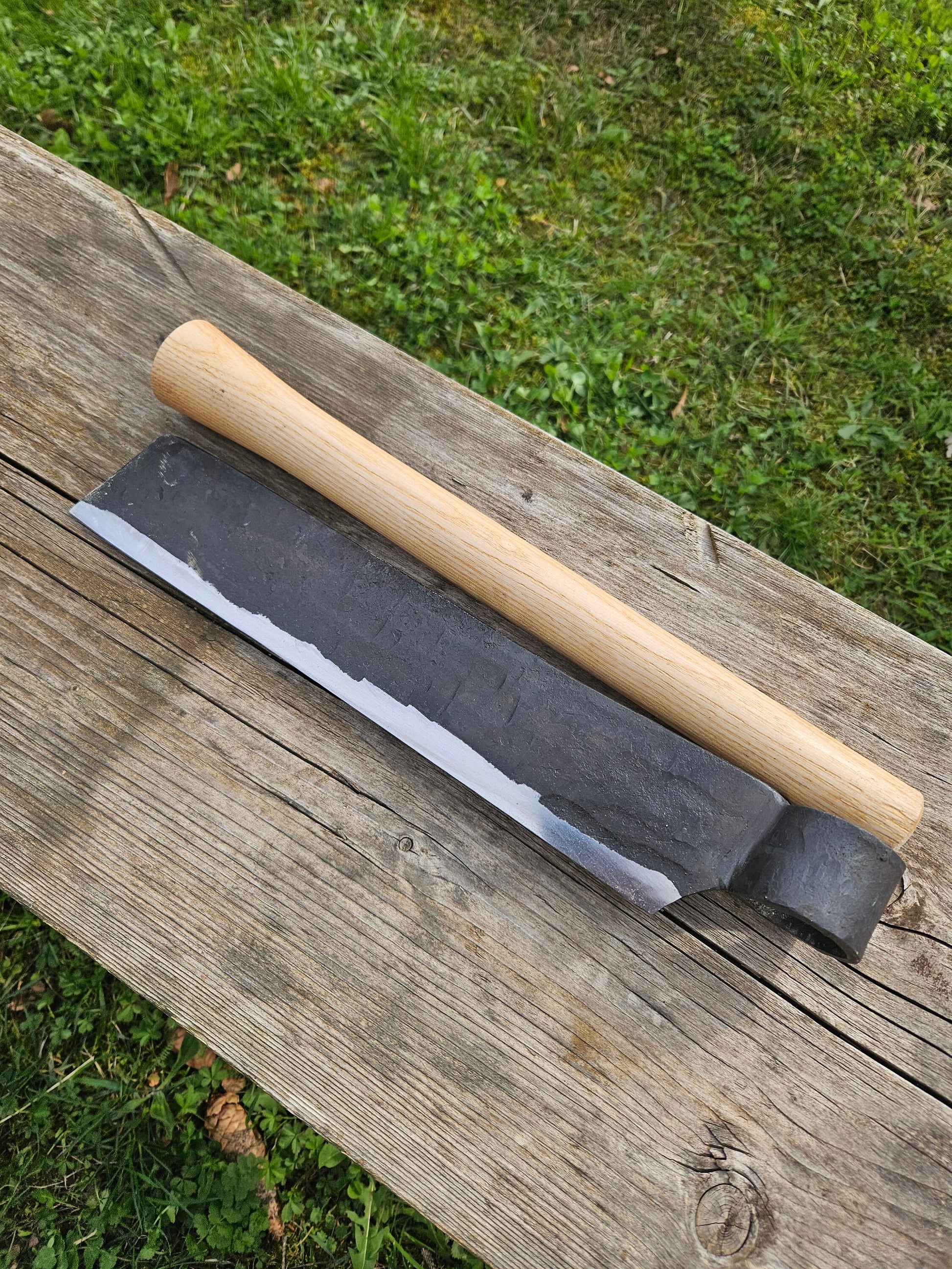 Splitting Froe - 10'', 12'', 14'' Hand Forged Splitting Shingles, Splitting Wood, Logs, Carpenters Froe, Sloyd, Green Woodworking, Carving