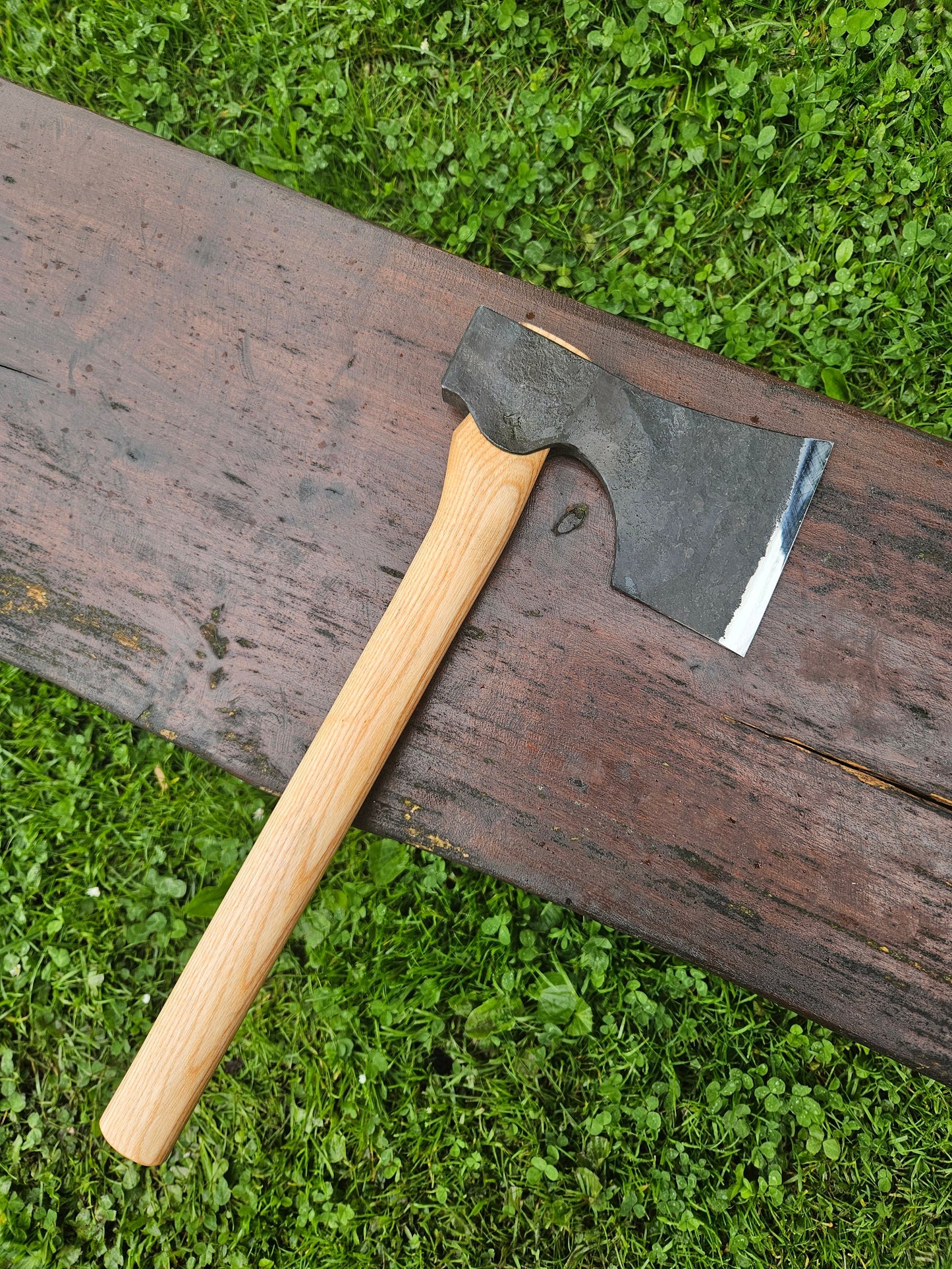 Carpenter's Axe Carving Axe Log Cabin Build Axe Blacksmith Hand Forged Axe Bushcraft Sloyd Woodworking Axe