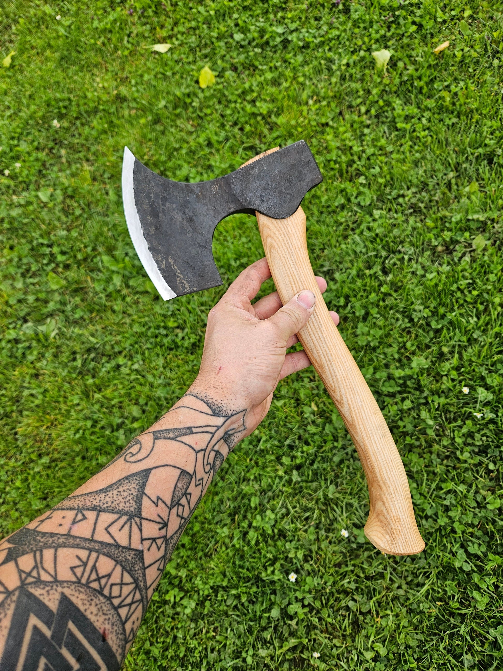 Hand Forged Woodworking Kit - Starting Set including Froe, Carving Axe, Adze, Great for Beginners or Pros Sloyd Spoon Froe Adze Axe Chisel