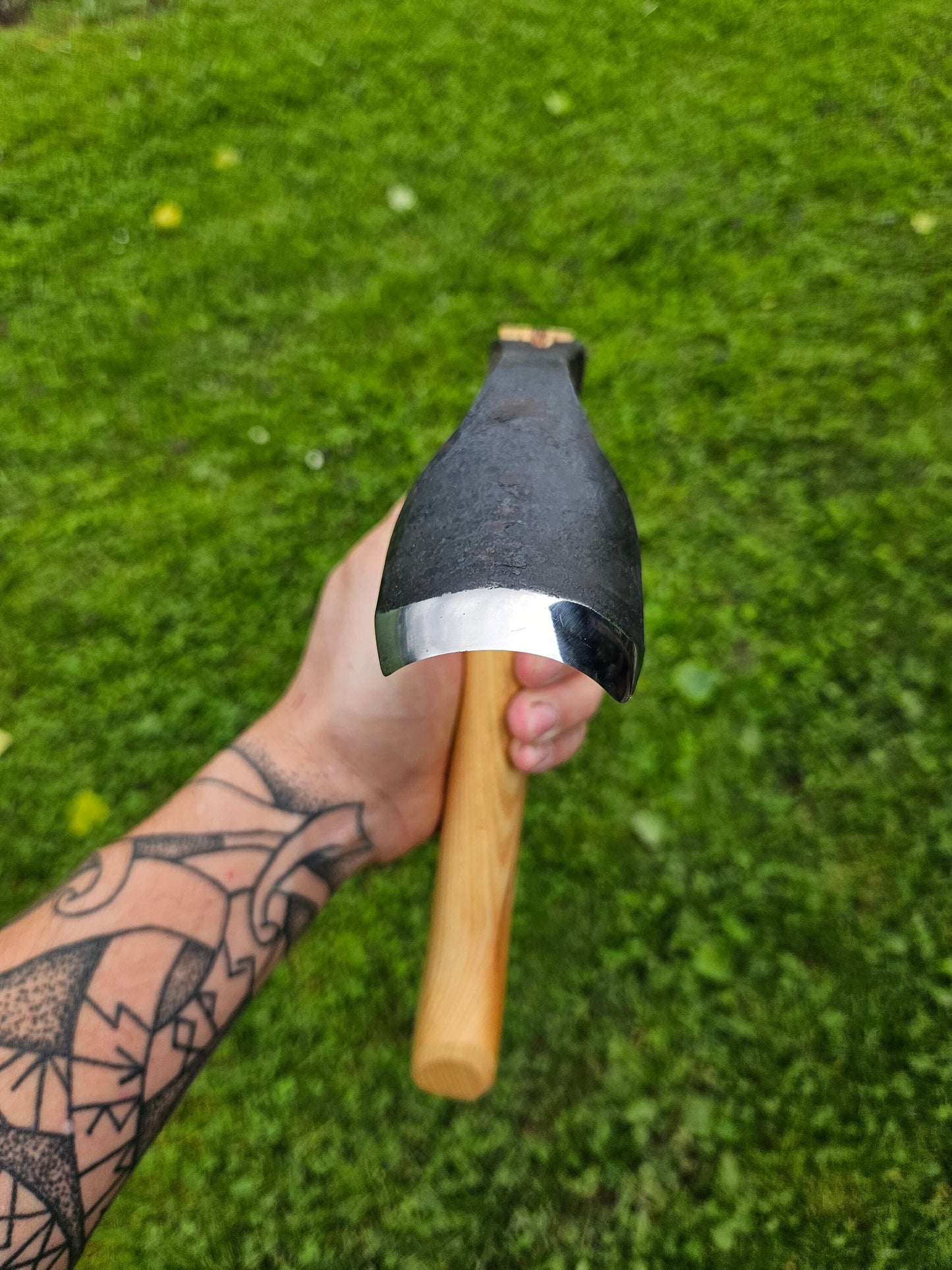 Hand Forged Woodworking Kit - Starting Set including Froe, Carving Axe, Adze, Great for Beginners or Pros Sloyd Spoon Froe Adze Axe Chisel