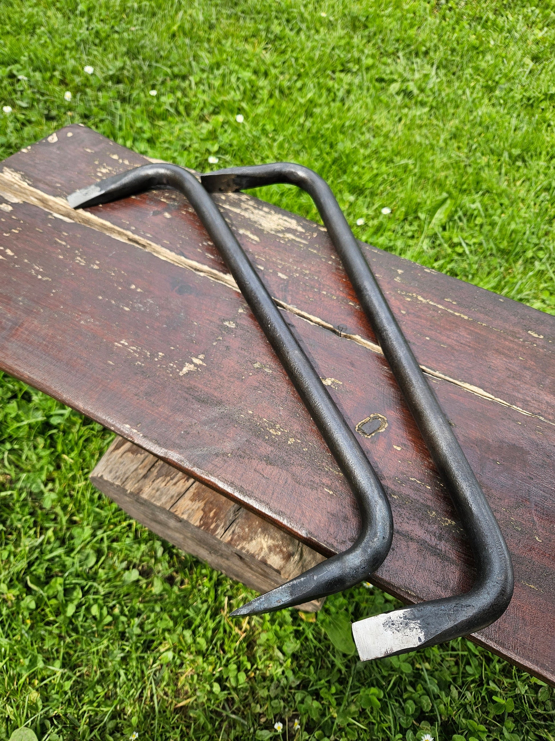 Heavy Duty Log Dogs - 20mm- 3/4'' For Securing Logs, Cabin Build, Carpentry, Timber Framing