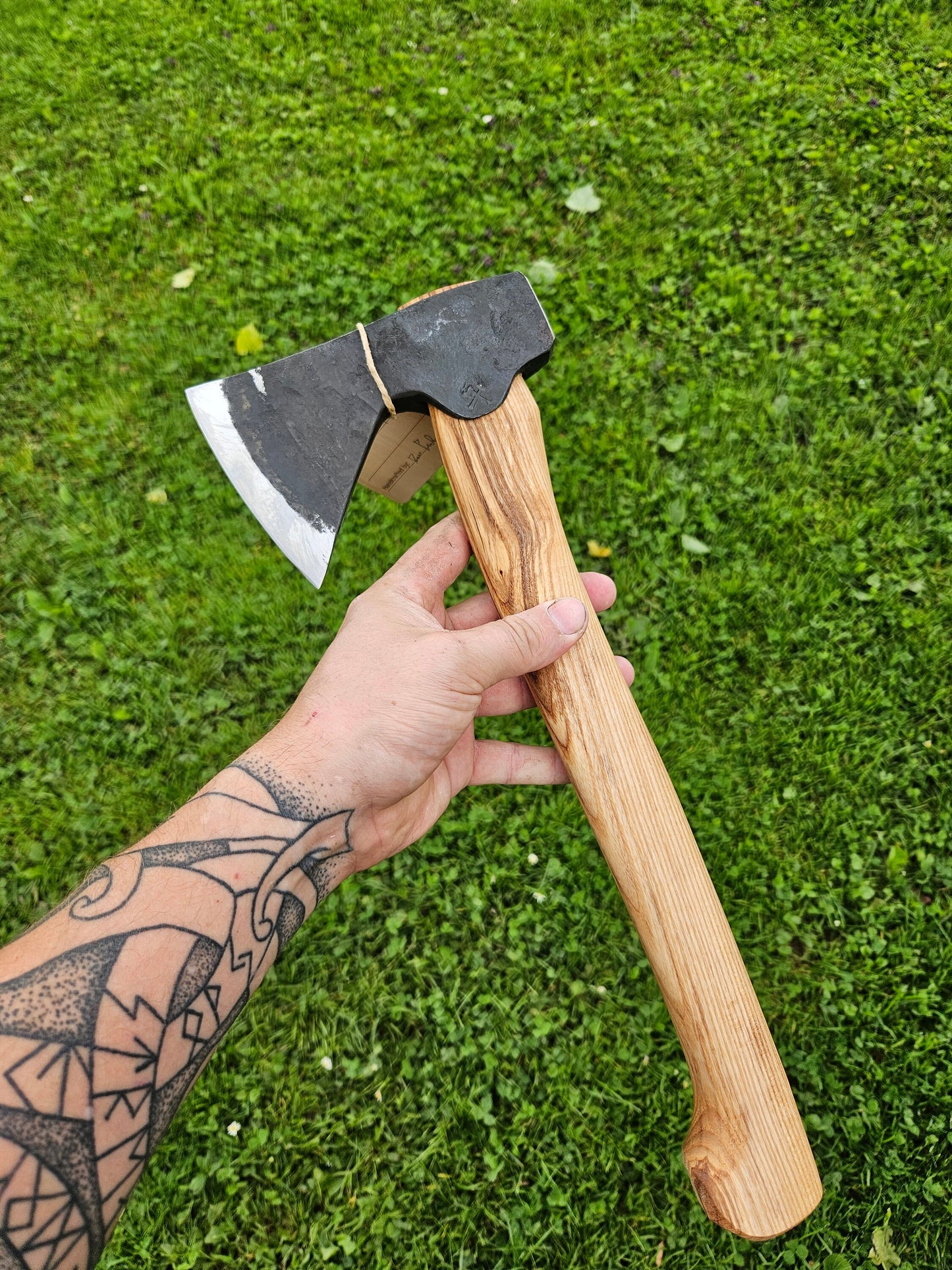 Hand Forged Camping Axe Scandinavian Axe Blacksmith Made Bushcraft Outdoors Survival Axe