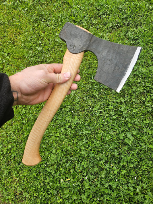 Carpenter's Axe Hewing Axe Carving Axe Sloyd Woodworking Bushcraft Log Cabin Axe
