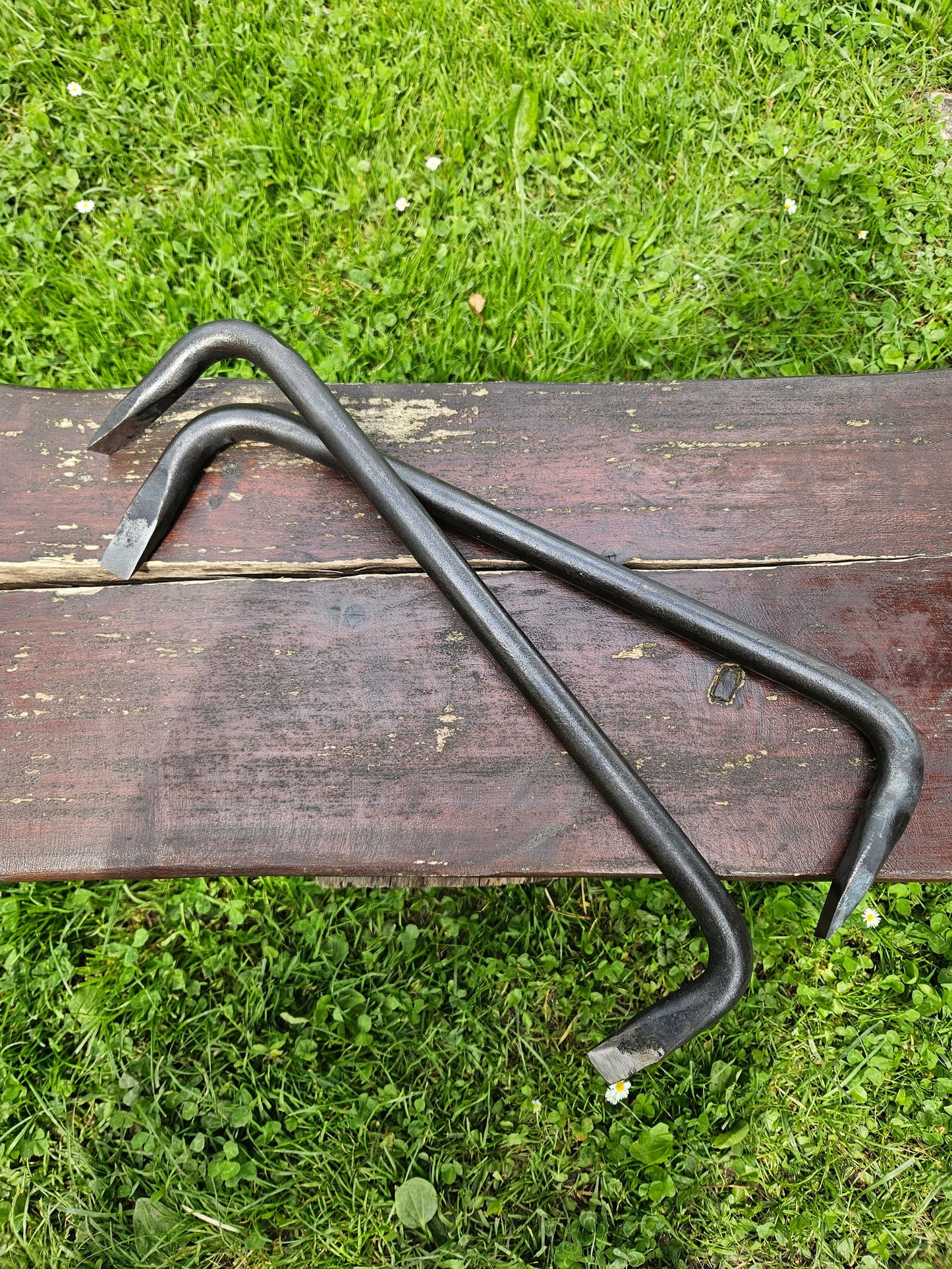 Heavy Duty Log Dogs - 20mm- 3/4'' For Securing Logs, Cabin Build, Carpentry, Timber Framing