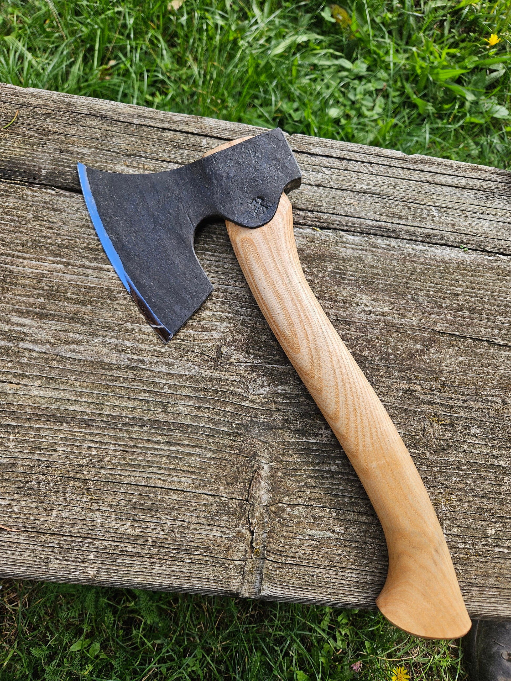 Hand Forged Carving Axe Sloyd Axe Spooncarving Axe Hewing Woodworking Timber Framing Gift for Him