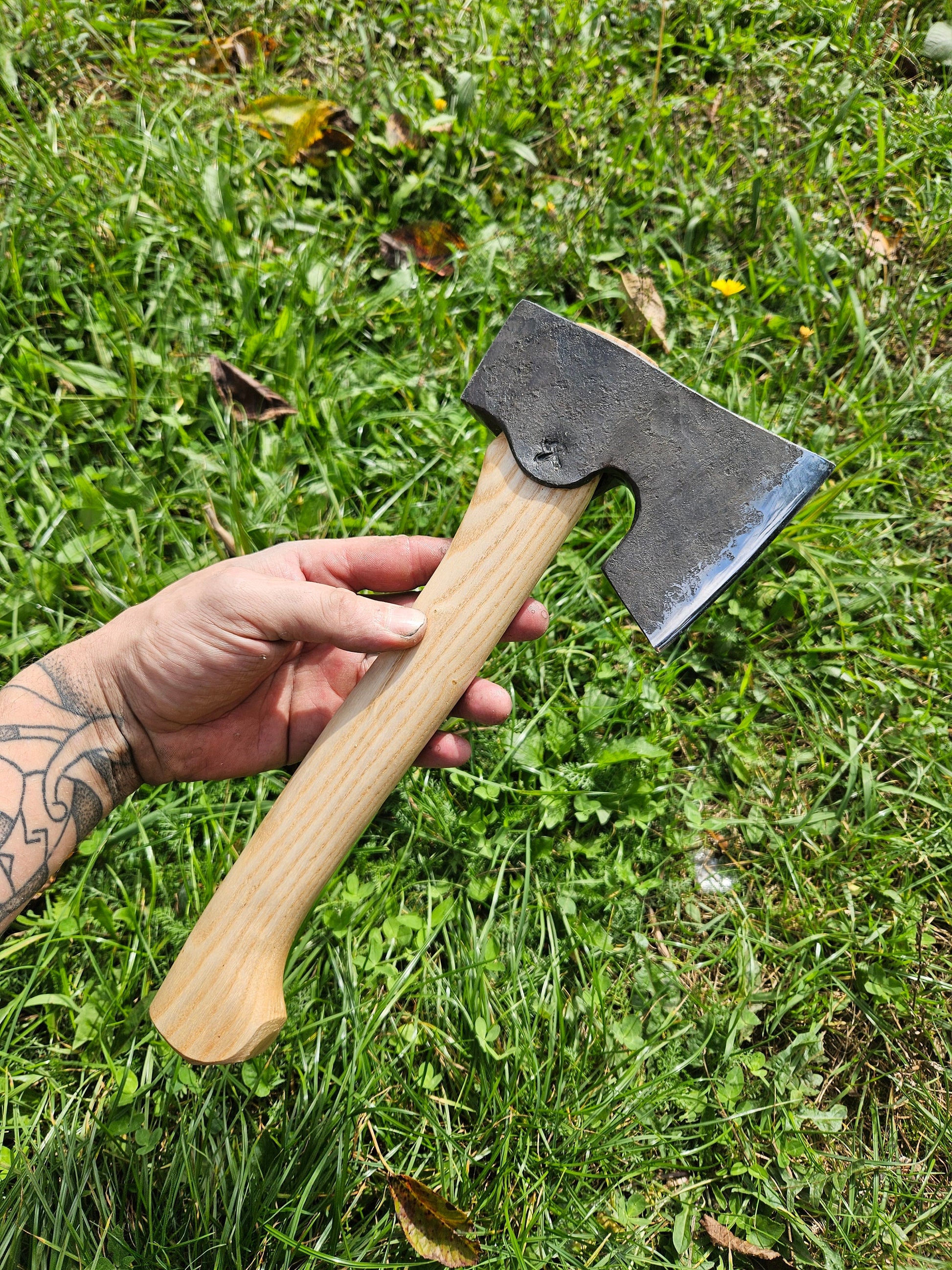 Hand Forged Camping Axe Bushcraft Survival Axe Outdoor Scout
