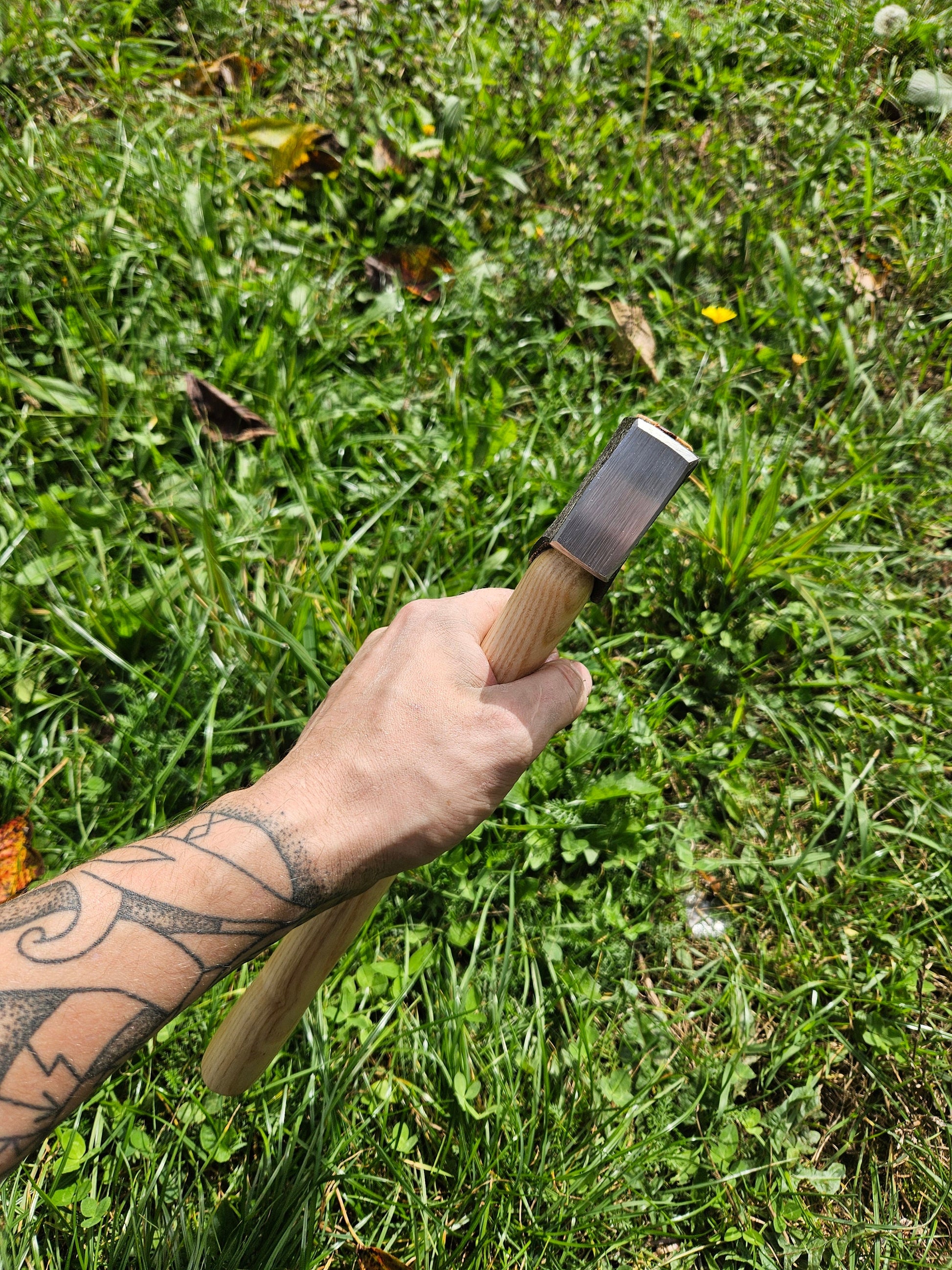 Hand Forged Camping Axe Bushcraft Survival Axe Outdoor Scout