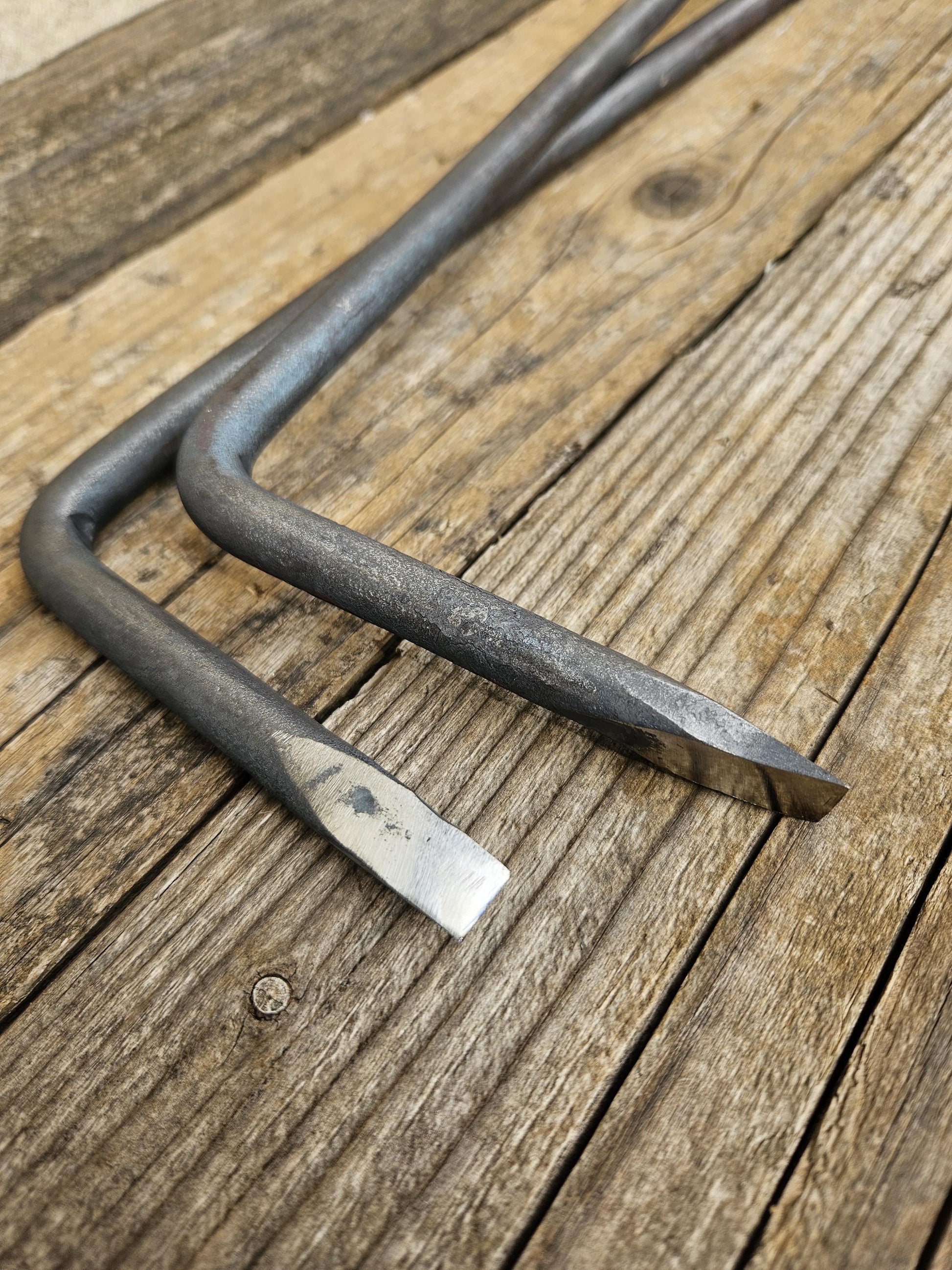 Log Dogs - 12mm- 1/2'' For Securing Logs, Cabin Build, Carpentry, Timber Framing