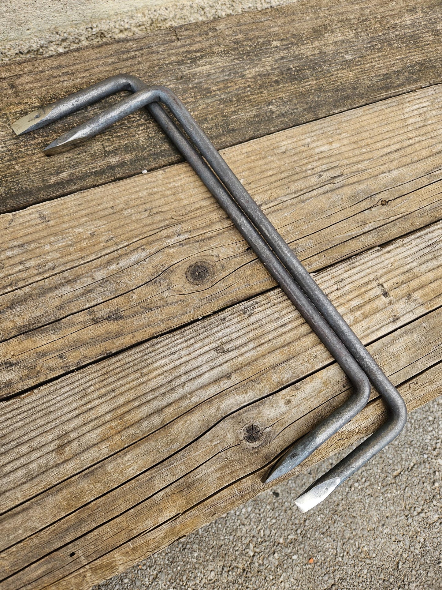 Log Dogs - 12mm- 1/2'' For Securing Logs, Cabin Build, Carpentry, Timber Framing